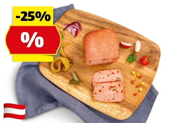 GENUSS 100% AUS &Ouml;STERREICH Leberk&auml;se zum selberbacken, 500 g