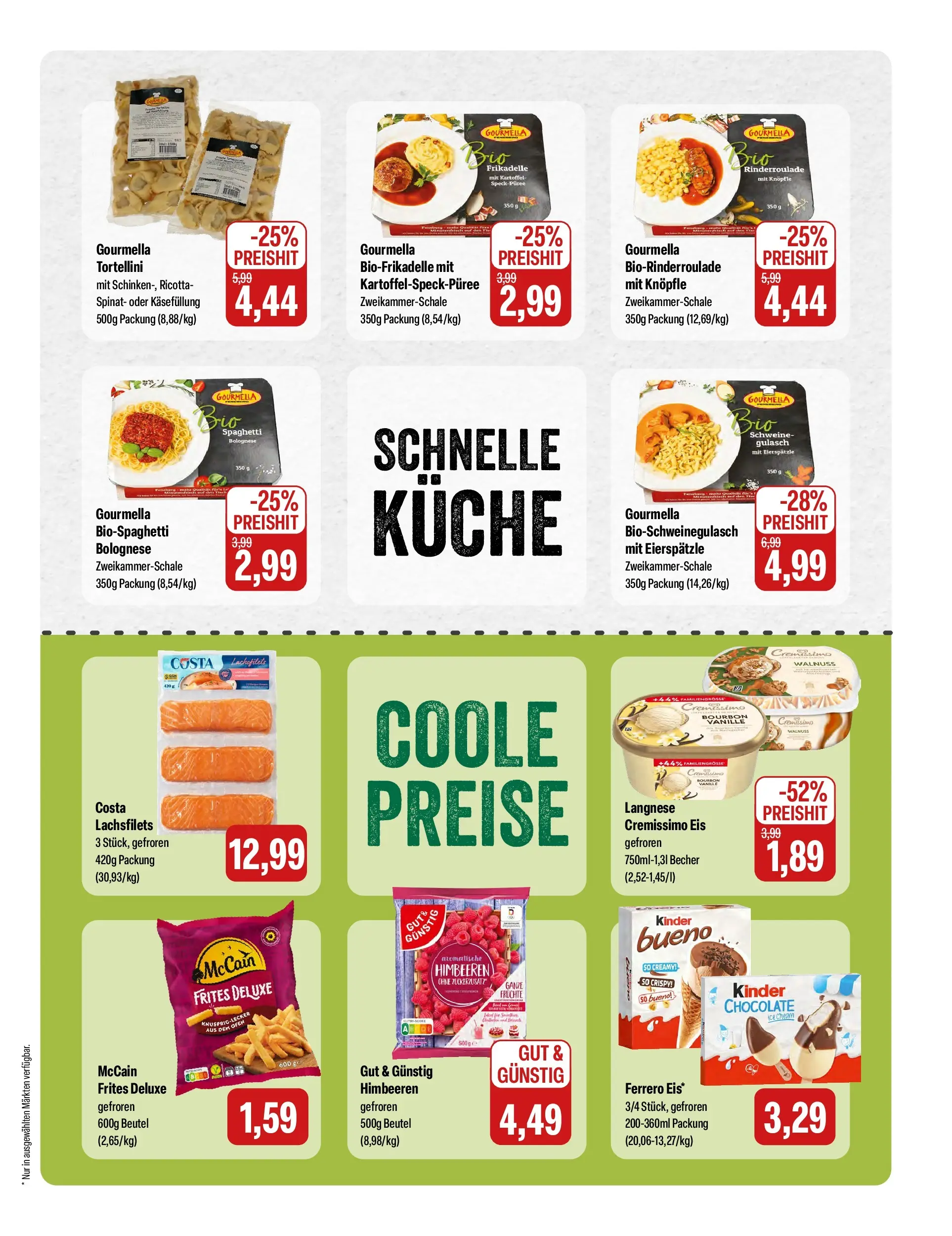 Feneberg Aktuelle Angebote (ab 01.07.2026) zum Blättern | Seite: 13 | Produkte: Ofen, Küche, Bourbon, Eis
