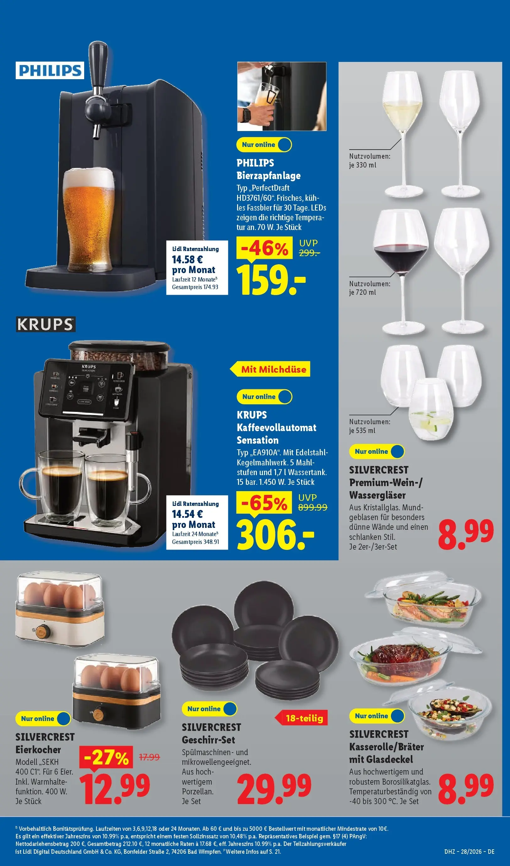 Lidl Prospekt Villingen-schwenningen (ab 05.07.2026) zum Blättern » Angebote | Seite: 7 | Produkte: Krups, Bad, Tür, Kaffeevollautomat