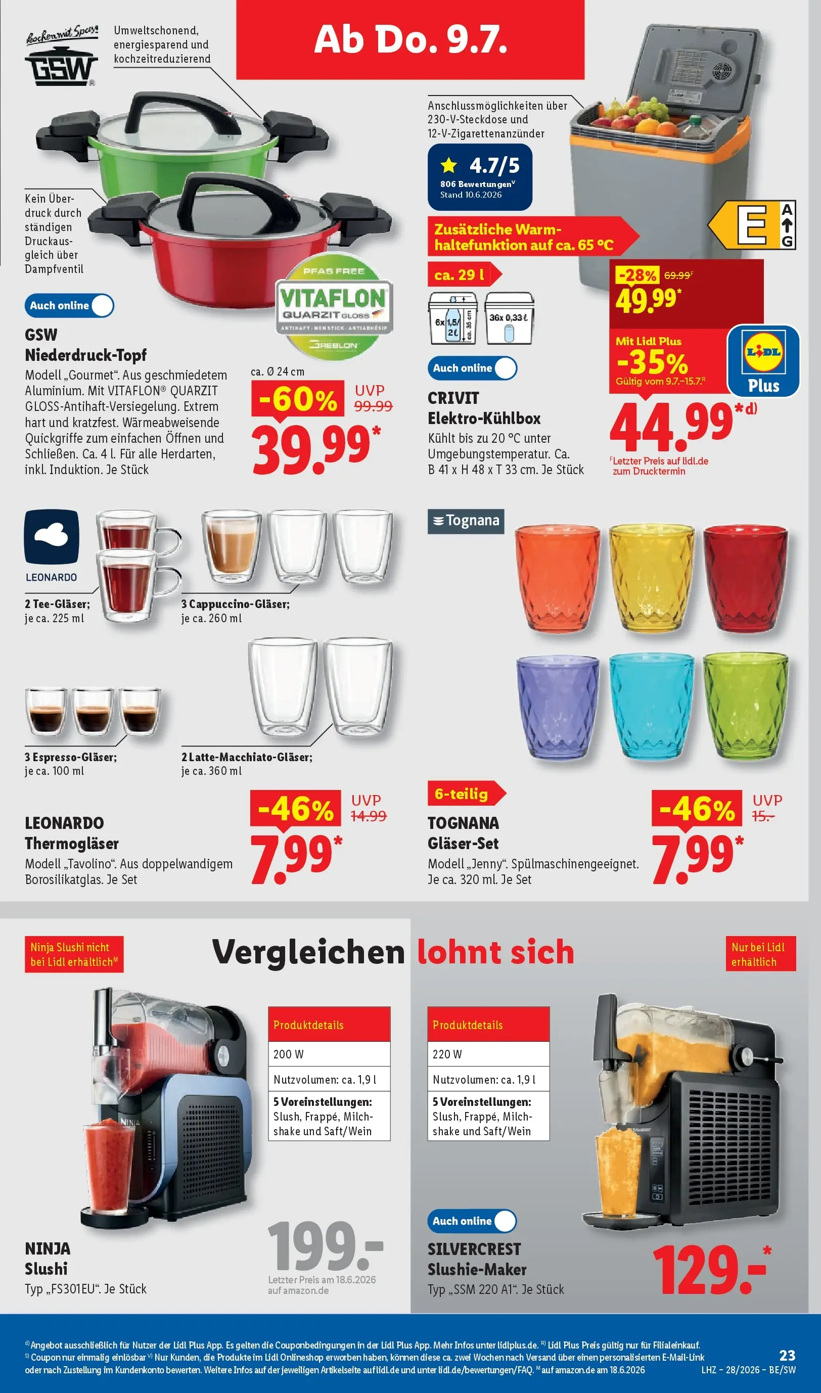 Lidl Prospekt Villingen-schwenningen (ab 05.07.2026) zum Blättern » Angebote | Seite: 41 | Produkte: Milch, Box, Wein