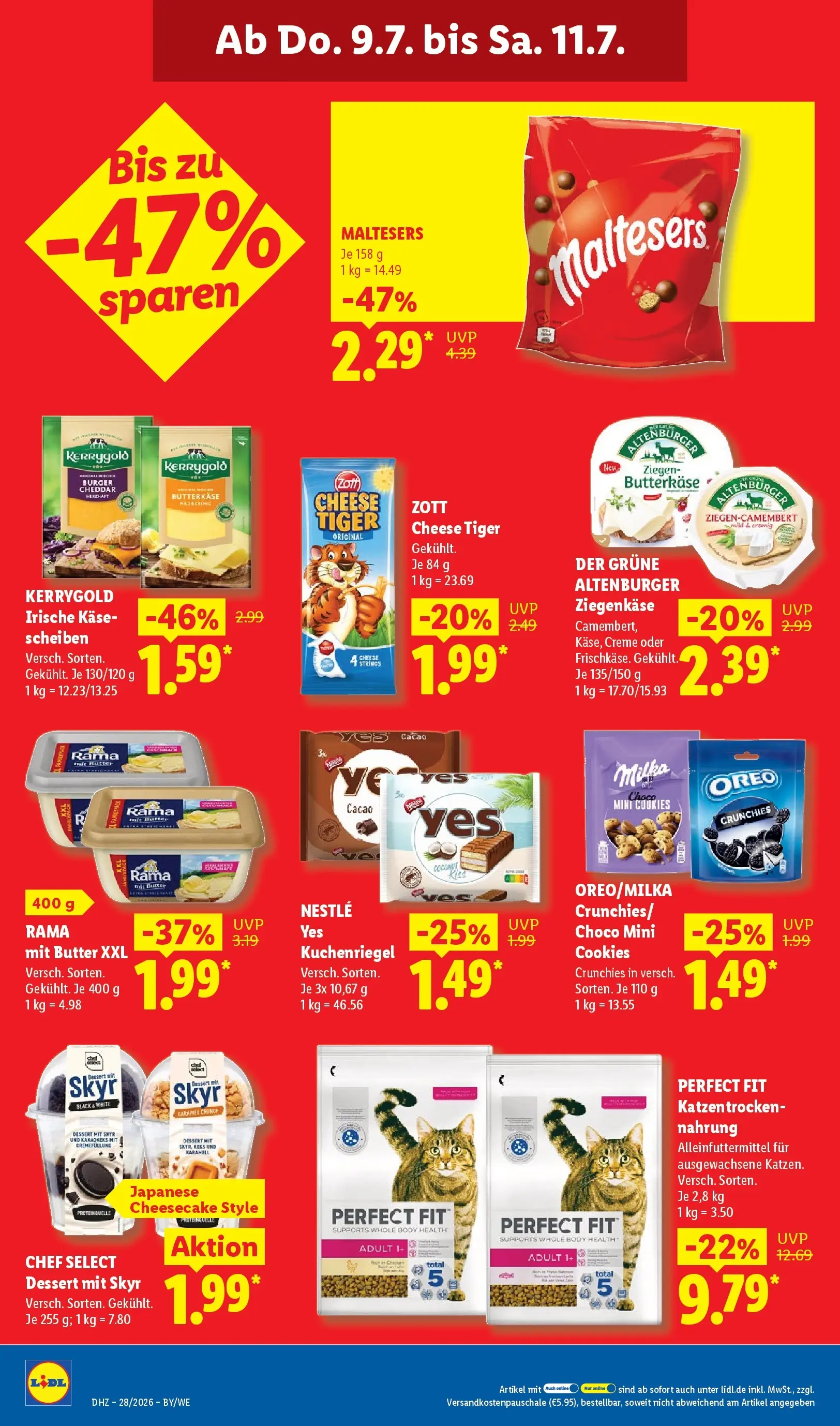 Lidl Prospekt Künzell (ab 05.07.2026) zum Blättern » Angebote | Seite: 58 | Produkte: Rama, Butter, Käse, Ziegenkäse
