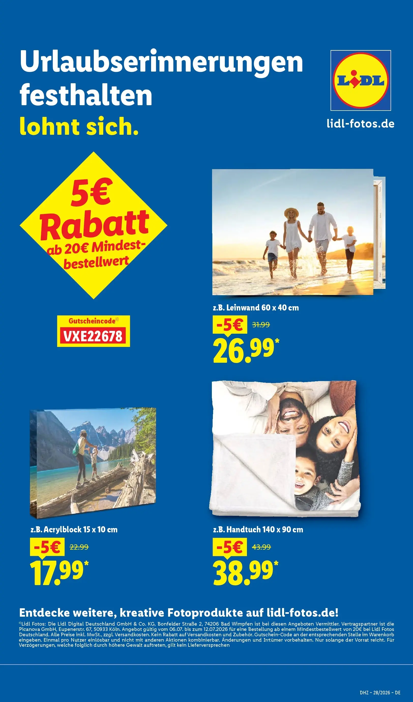 Lidl Prospekt Villingen-schwenningen (ab 05.07.2026) zum Blättern » Angebote | Seite: 61 | Produkte: Bad