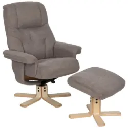 Relxsesselset Serenity Grau B: 80 cm