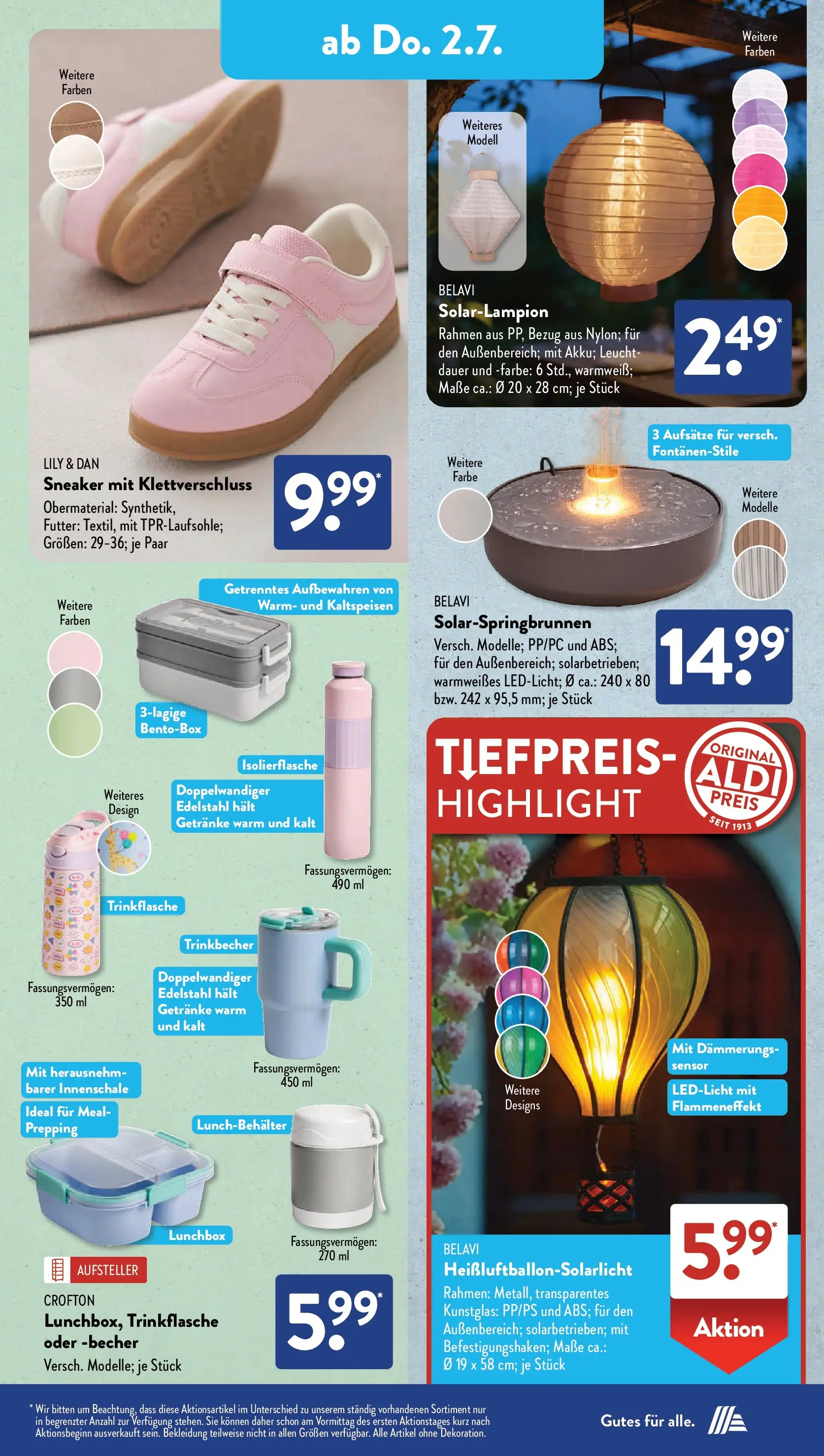 Aldi Süd - Aldi Süd: Wochenangebote (ab 28.06.2026) zum Blättern | Seite: 18 | Produkte: Belavi, Bekleidung