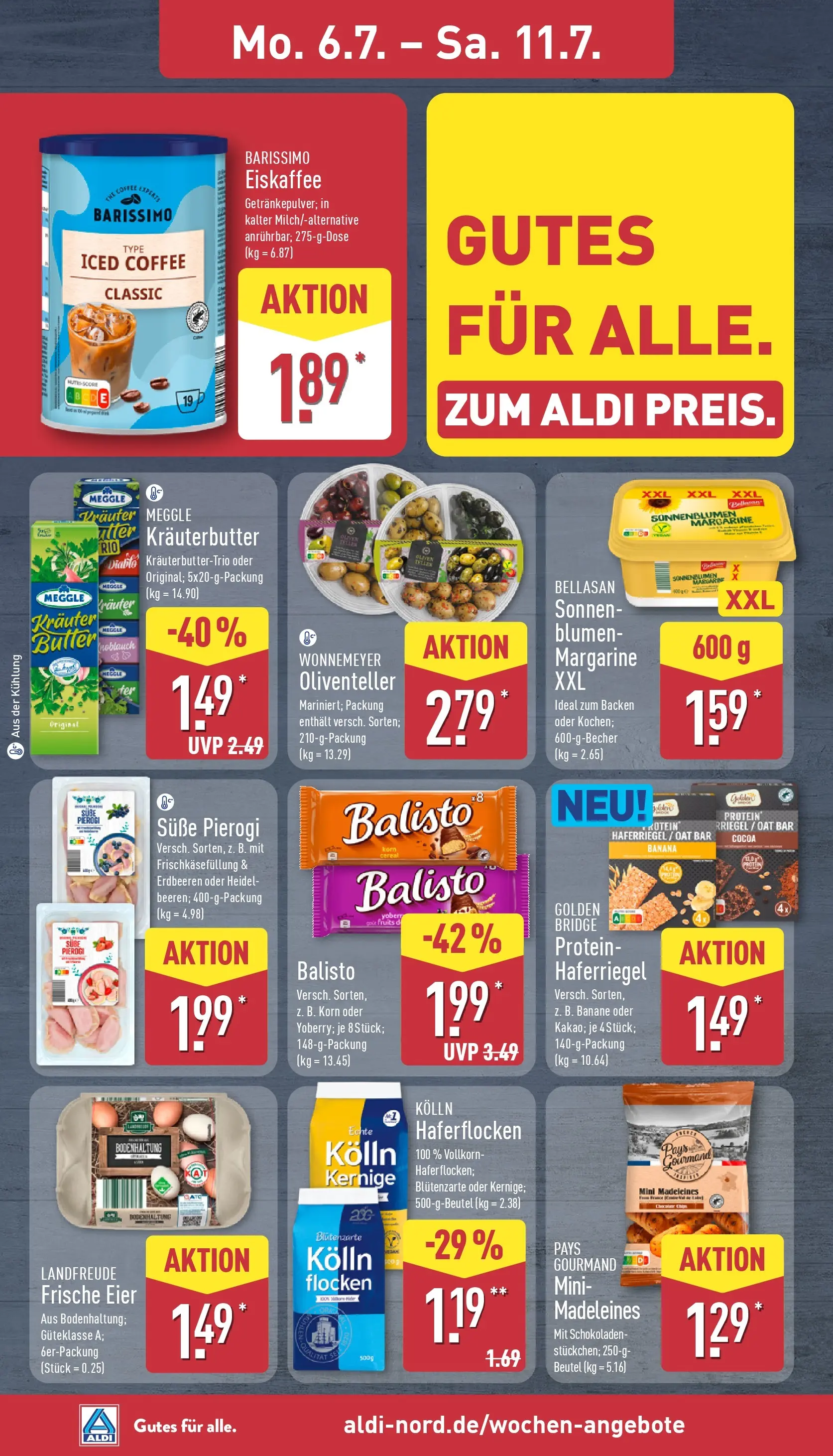 Aldi - ALDI Nord: Wochenangebote (ab 05.07.2026) » Angebote Online | Seite: 8 | Produkte: Kolln, Blumen, Knoblauch, Erdbeeren