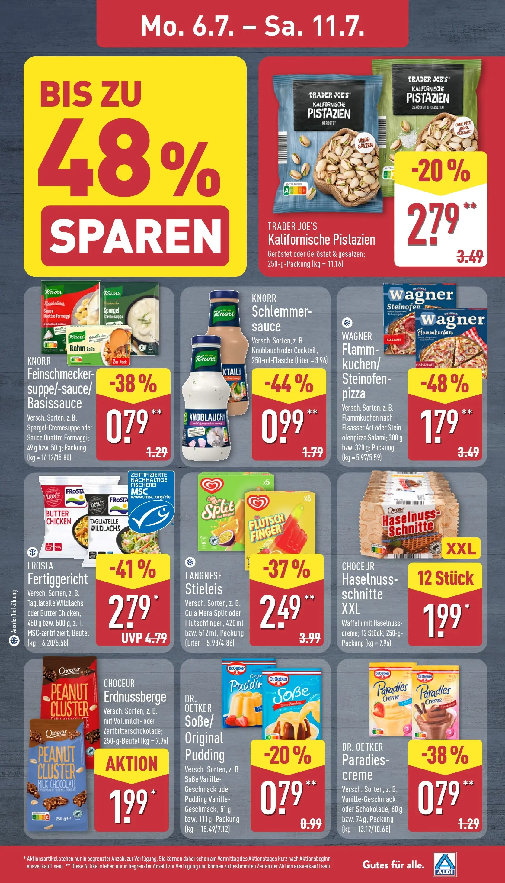Aldi - ALDI Nord: Wochenangebote (ab 05.07.2026) » Angebote Online | Seite: 9 | Produkte: Öl, Creme, Waffeln, Knoblauch