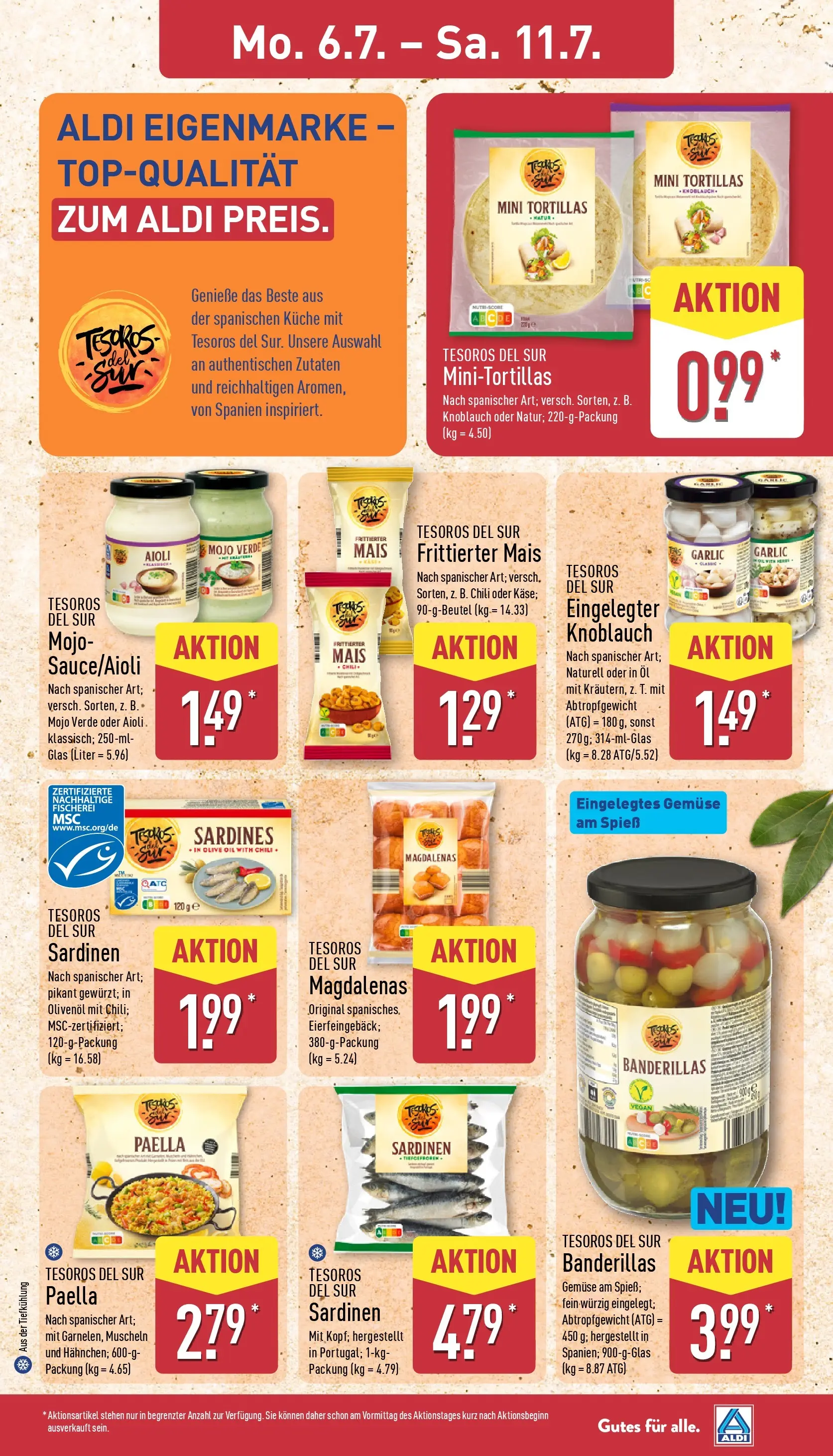 Aldi - ALDI Nord: Wochenangebote (ab 05.07.2026) » Angebote Online | Seite: 13 | Produkte: Öl, Olivenol, Küche, Knoblauch