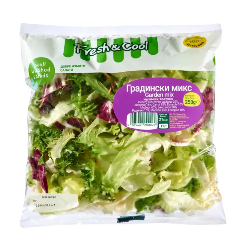 Fresh & Cool Салата Градински микс 250 г