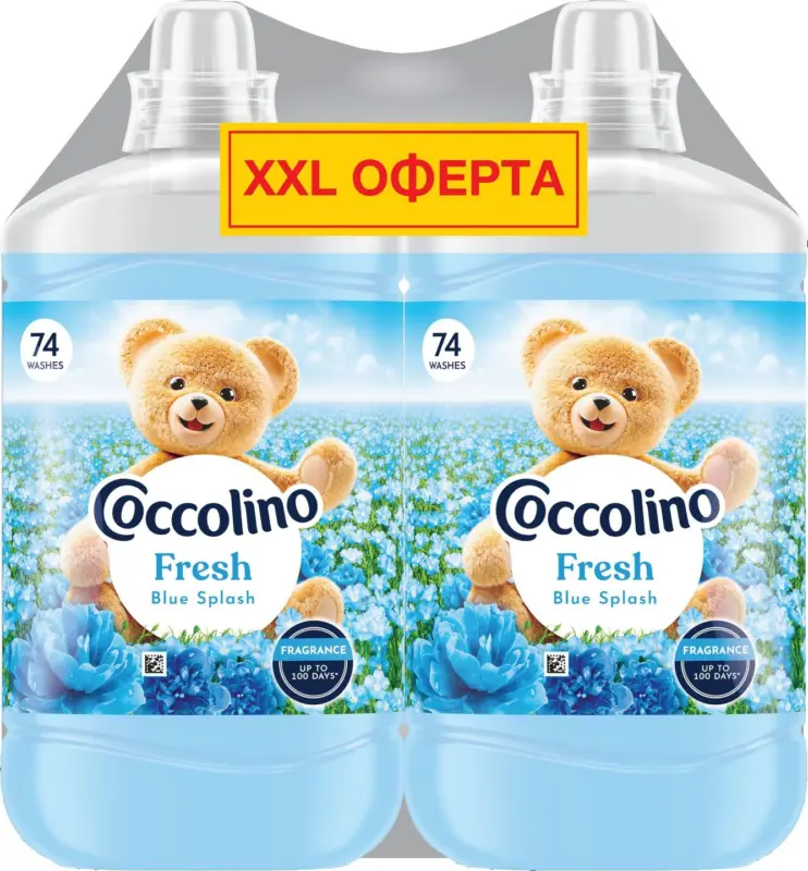 COCCOLINO Омекотител Blue Splash промопакет