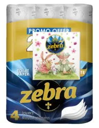 ZEBRA Тоалетна хартия различни видове