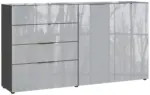 m&ouml;max Dornbirn - Ihr Trendm&ouml;belhaus in Dornbirn Sideboard Oakland in Grau/Graphitfarben