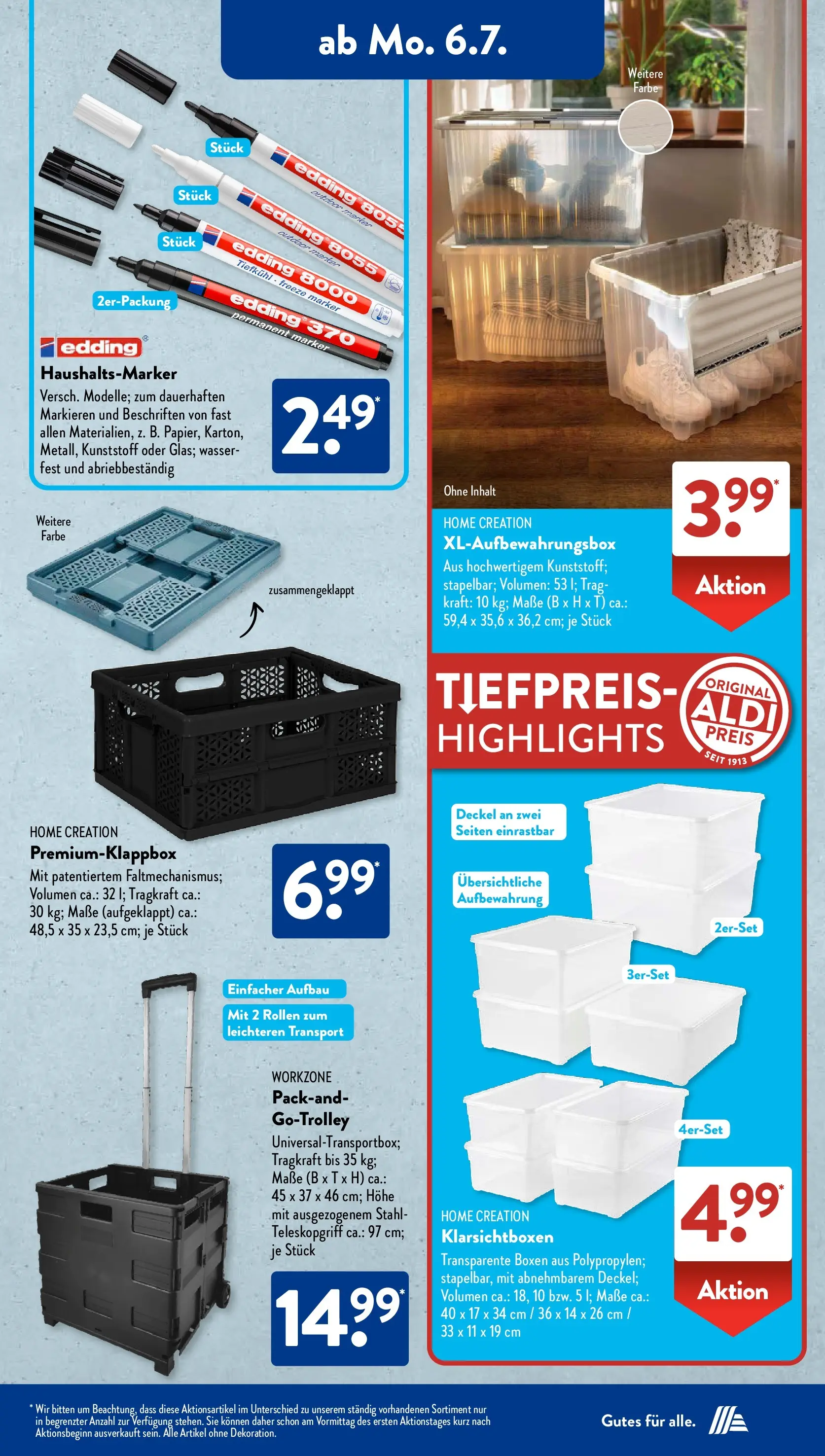 Aldi Süd - Aldi Süd: Wochenangebote (ab 05.07.2026) zum Blättern | Seite: 12 | Produkte: Wasser, Home creation