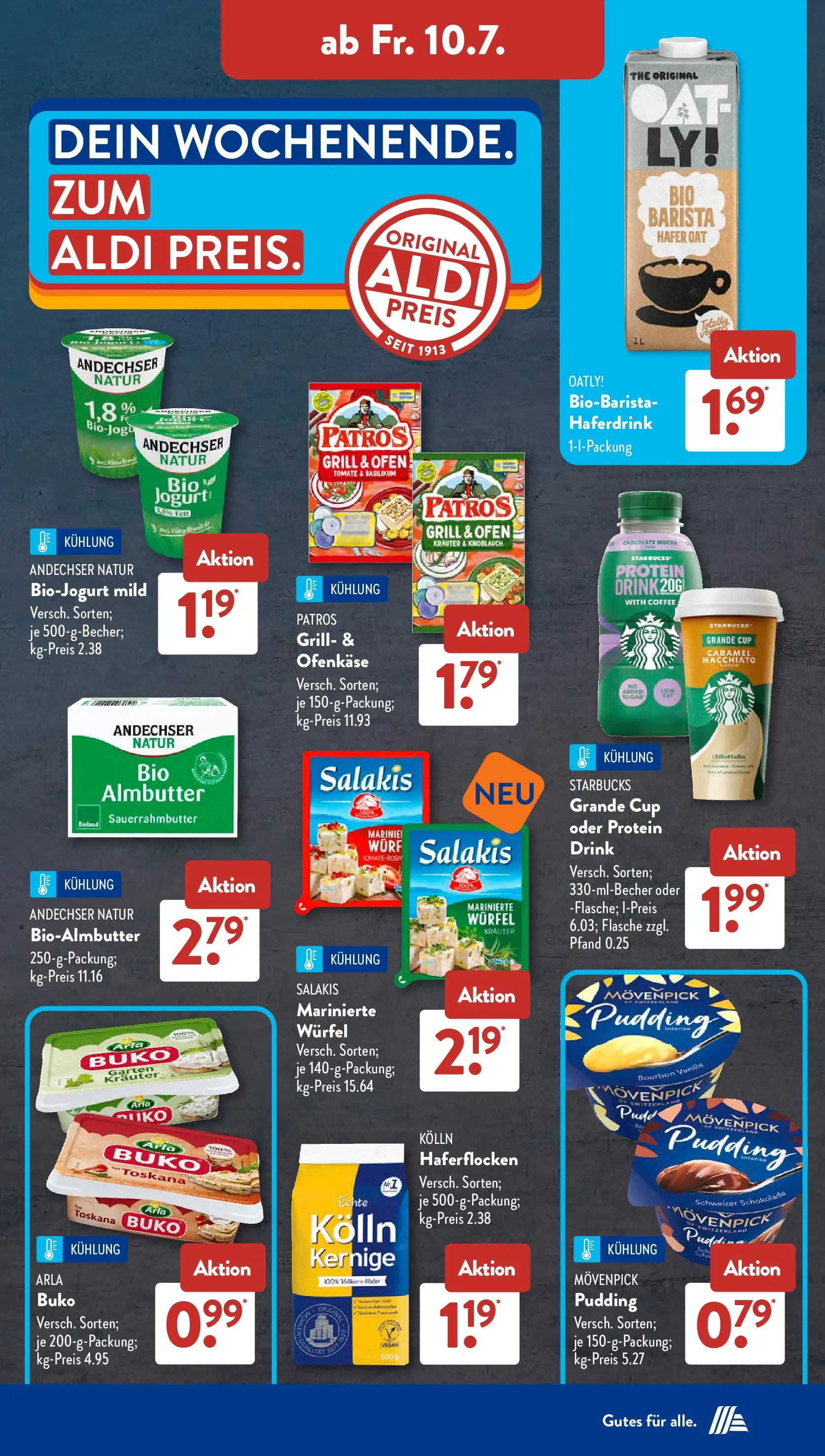 Aldi Süd - Aldi Süd: Wochenangebote (ab 05.07.2026) zum Blättern | Seite: 20 | Produkte: Grill, Patros, Oatly, Salakis