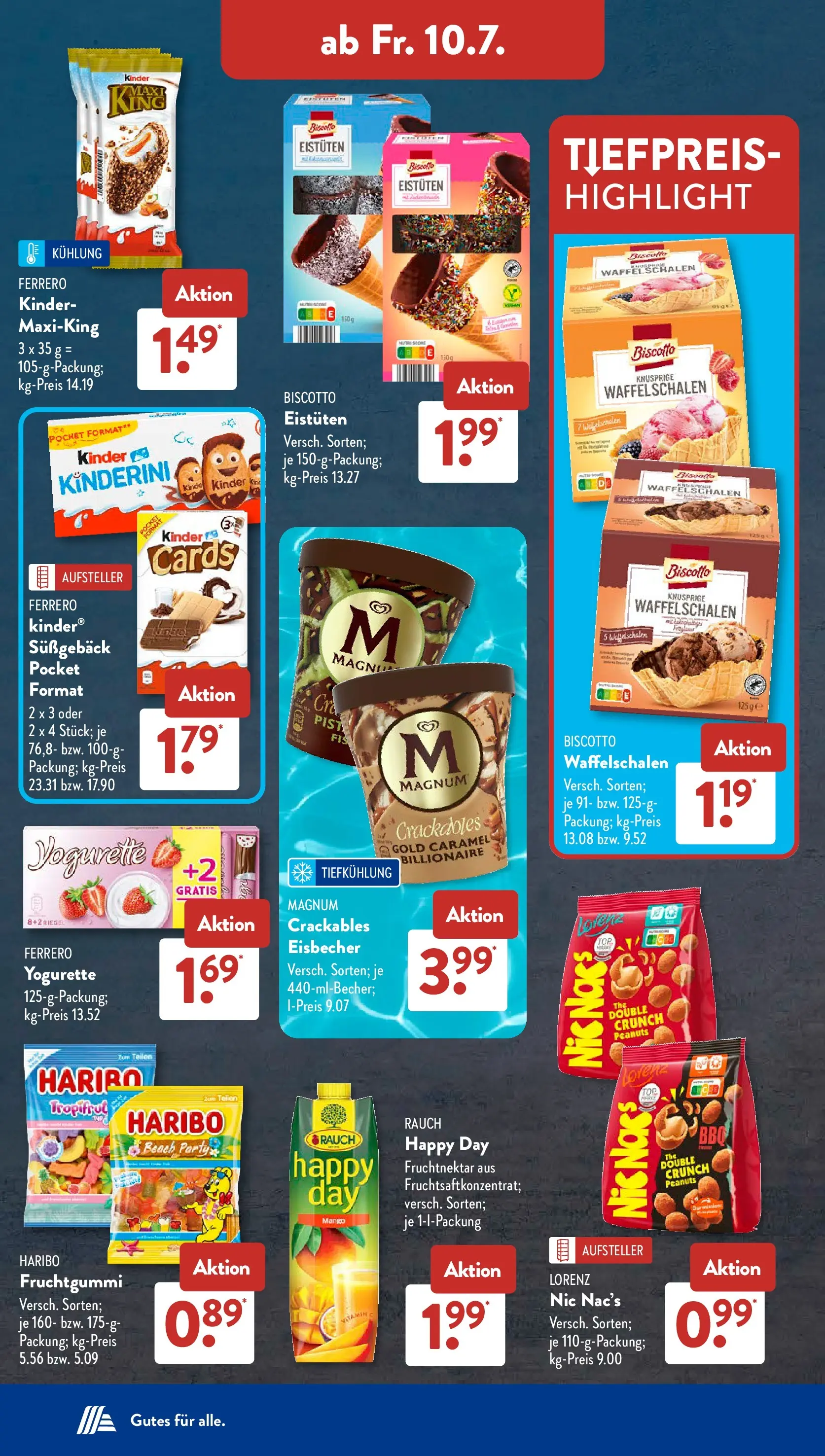 Aldi Süd - Aldi Süd: Wochenangebote (ab 05.07.2026) zum Blättern | Seite: 21 | Produkte: Haribo, Yogurette, Mango