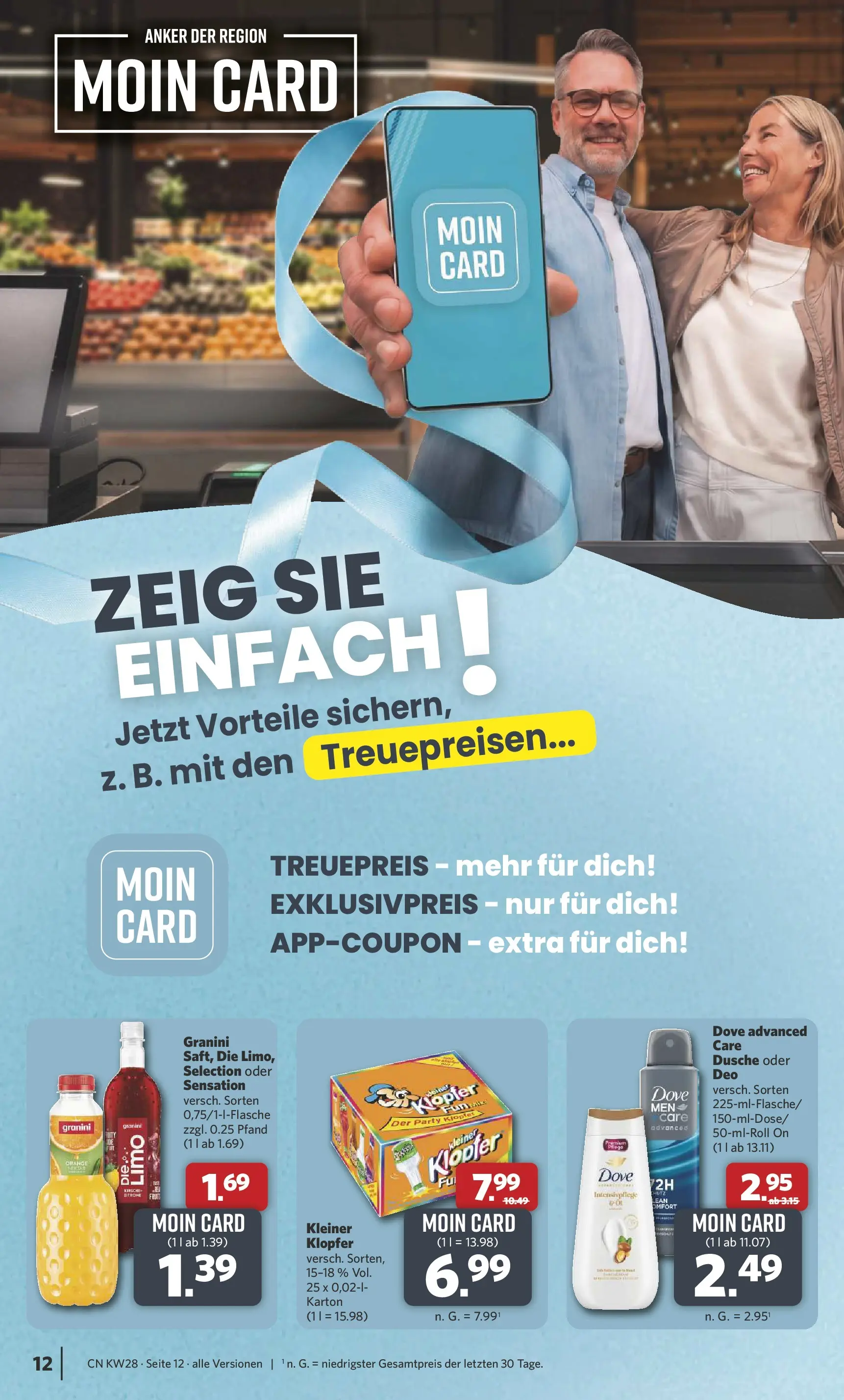 Combi Prospekt Twistringen (ab 06.07.2026) zum Blättern | Seite: 12 | Produkte: Dusche, Granini