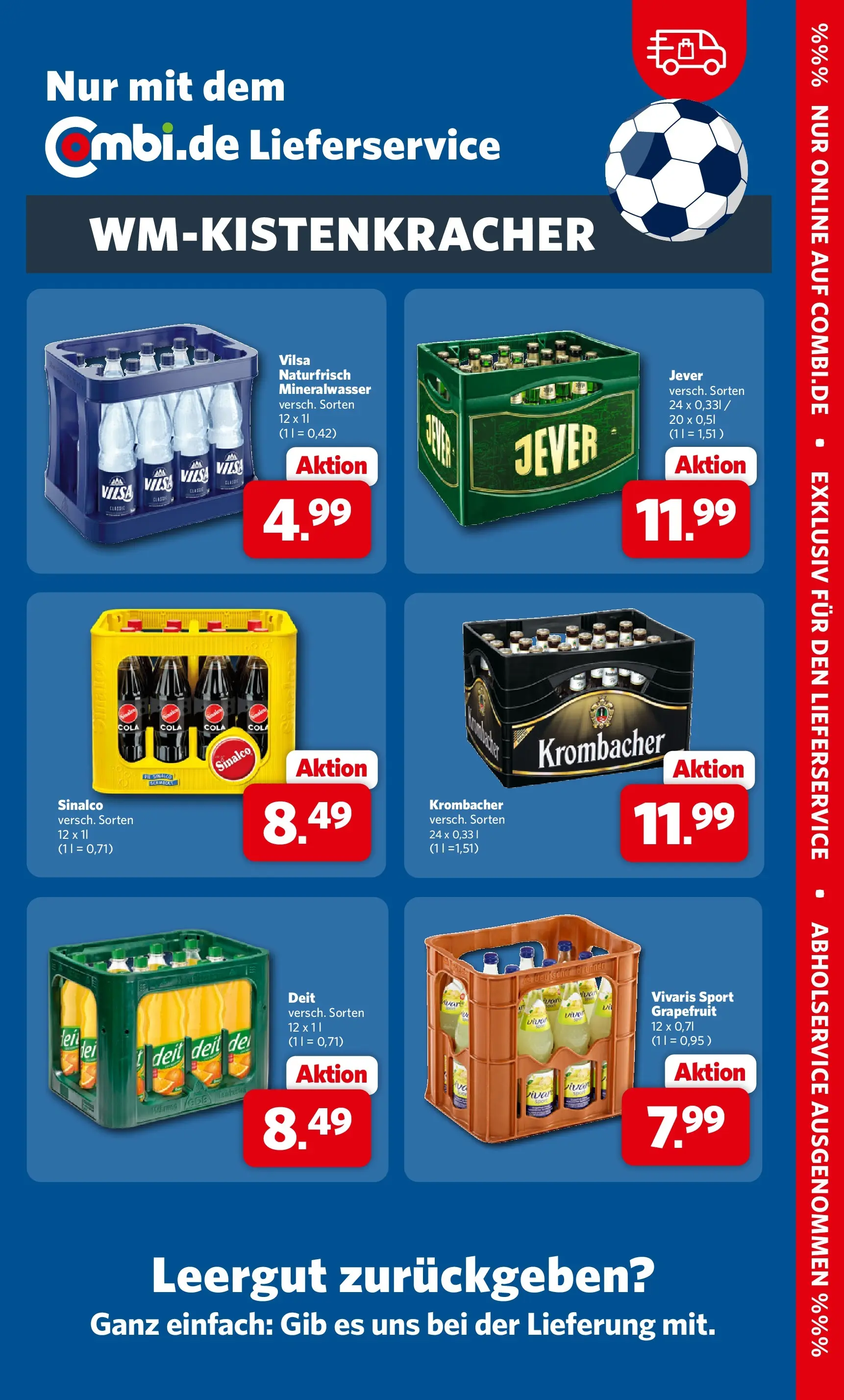 Combi Prospekt Twistringen (ab 06.07.2026) zum Blättern | Seite: 33 | Produkte: Sinalco, Cola, Jever, Krombacher
