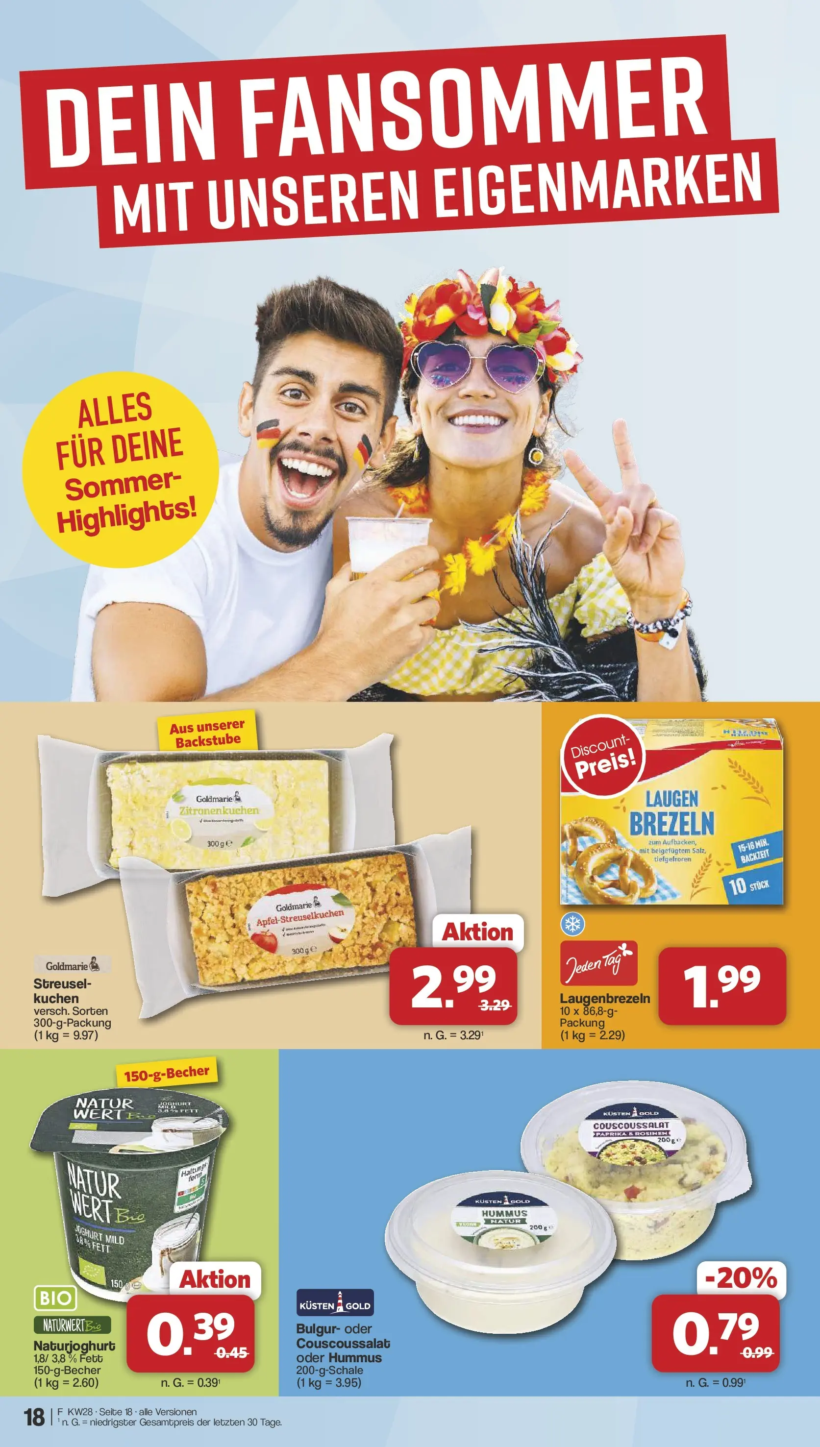 Famila Nordwest Prospekt Lohne (ab 06.07.2026) zum Blättern | Seite: 18 | Produkte: Joghurt, Rosinen, Paprika, Salz