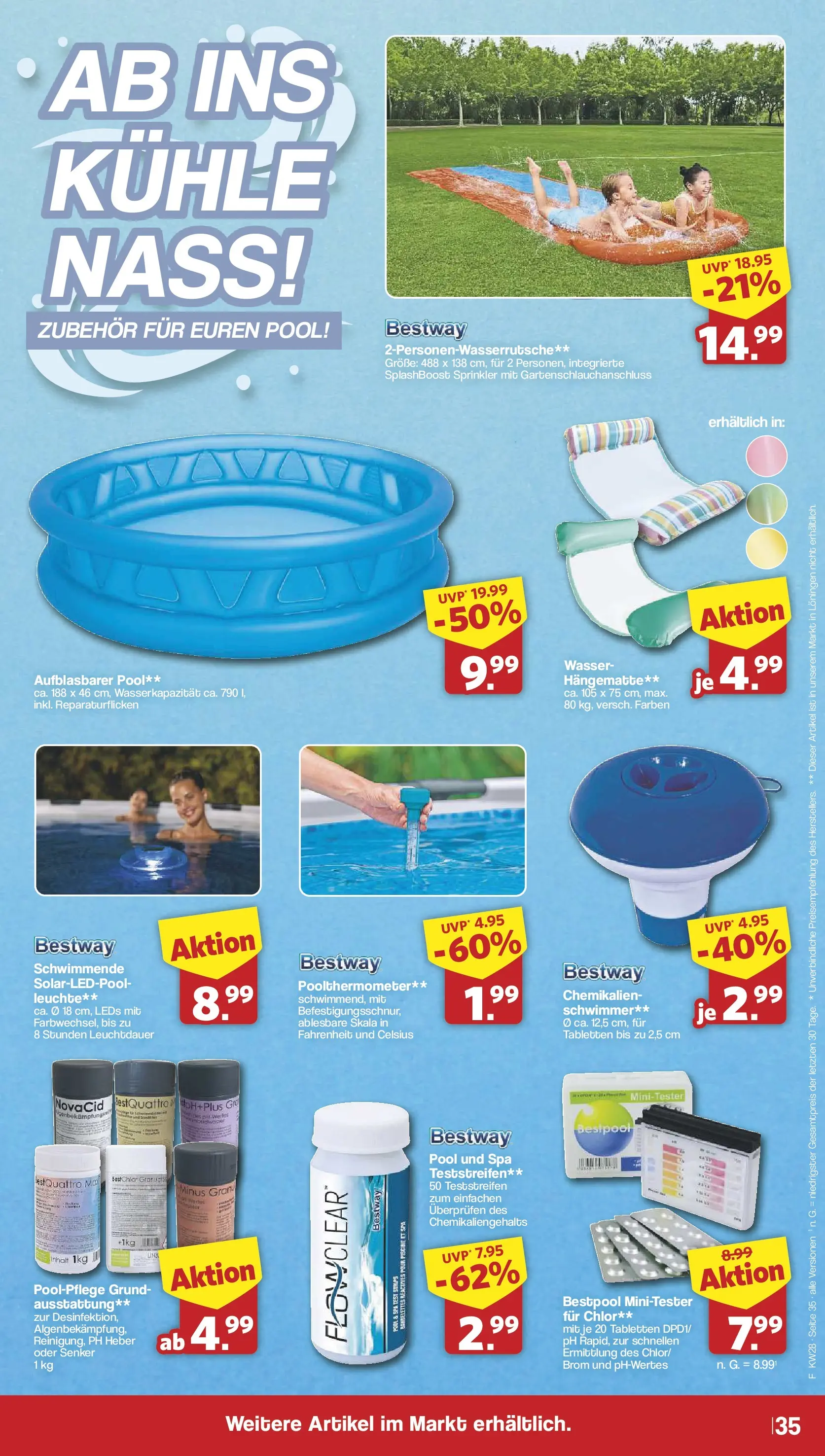 Famila Nordwest Prospekt Lohne (ab 06.07.2026) zum Blättern | Seite: 35 | Produkte: Wasser