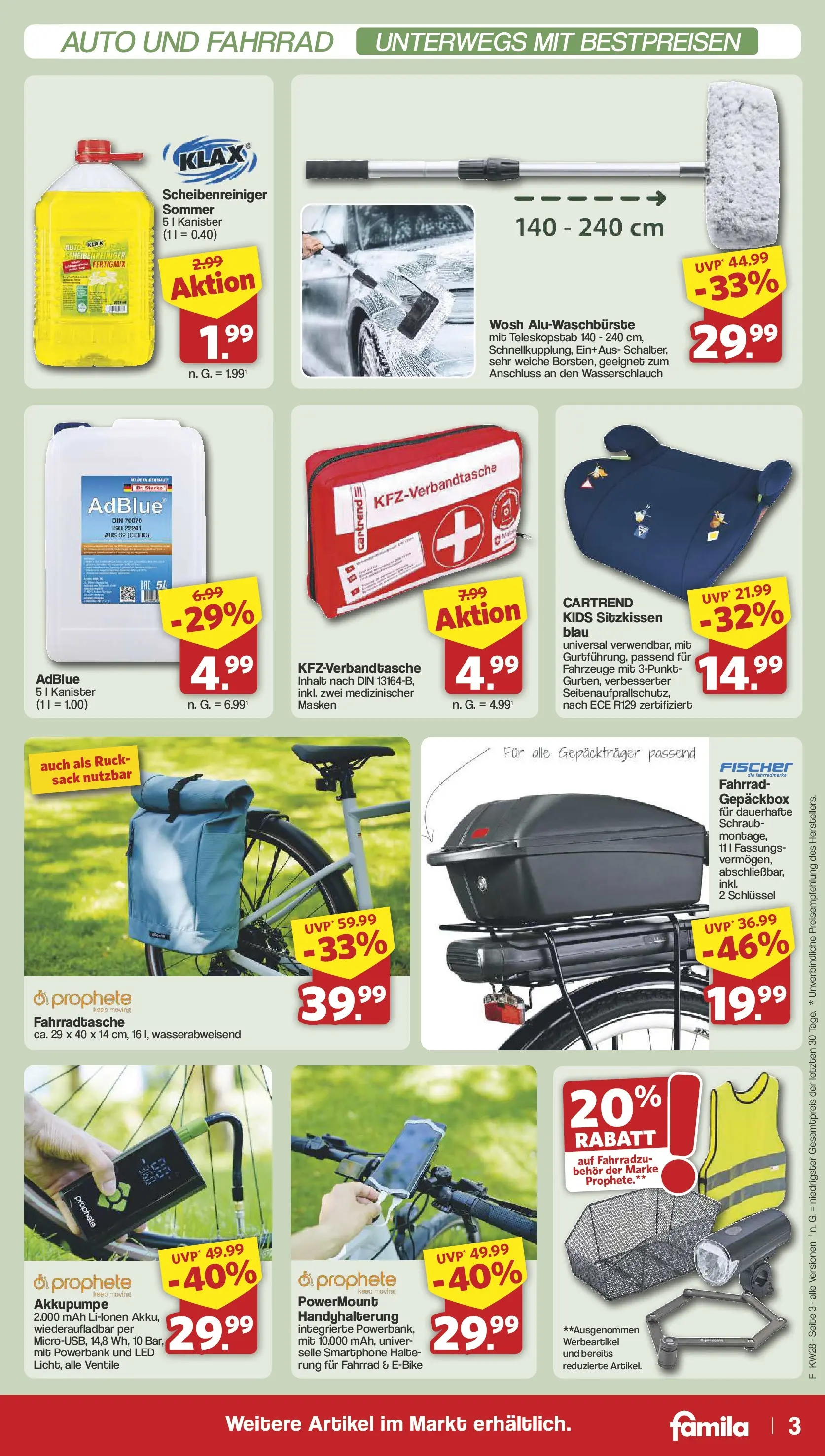 Famila Nordwest Einleger (ab 06.07.2026) zum Blättern | Seite: 3 | Produkte: Smartphone, Powerbank