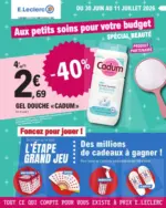 E.Leclerc DEPENSER MOINS 15 - du 30.06.2026