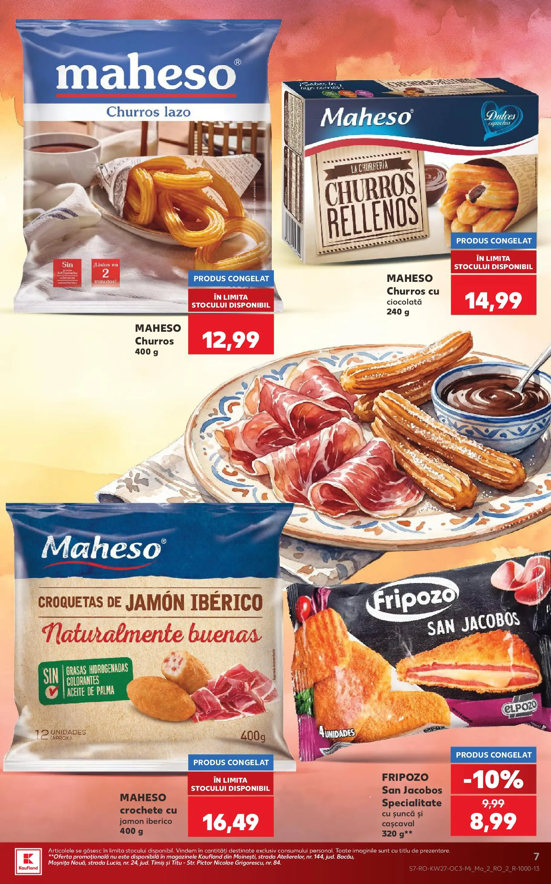 Kaufland Voluntari 30.06.2026 - Revista si Oferta | Pagină: 7 | Produse: Cașcaval, Ciocolată, Șuncă