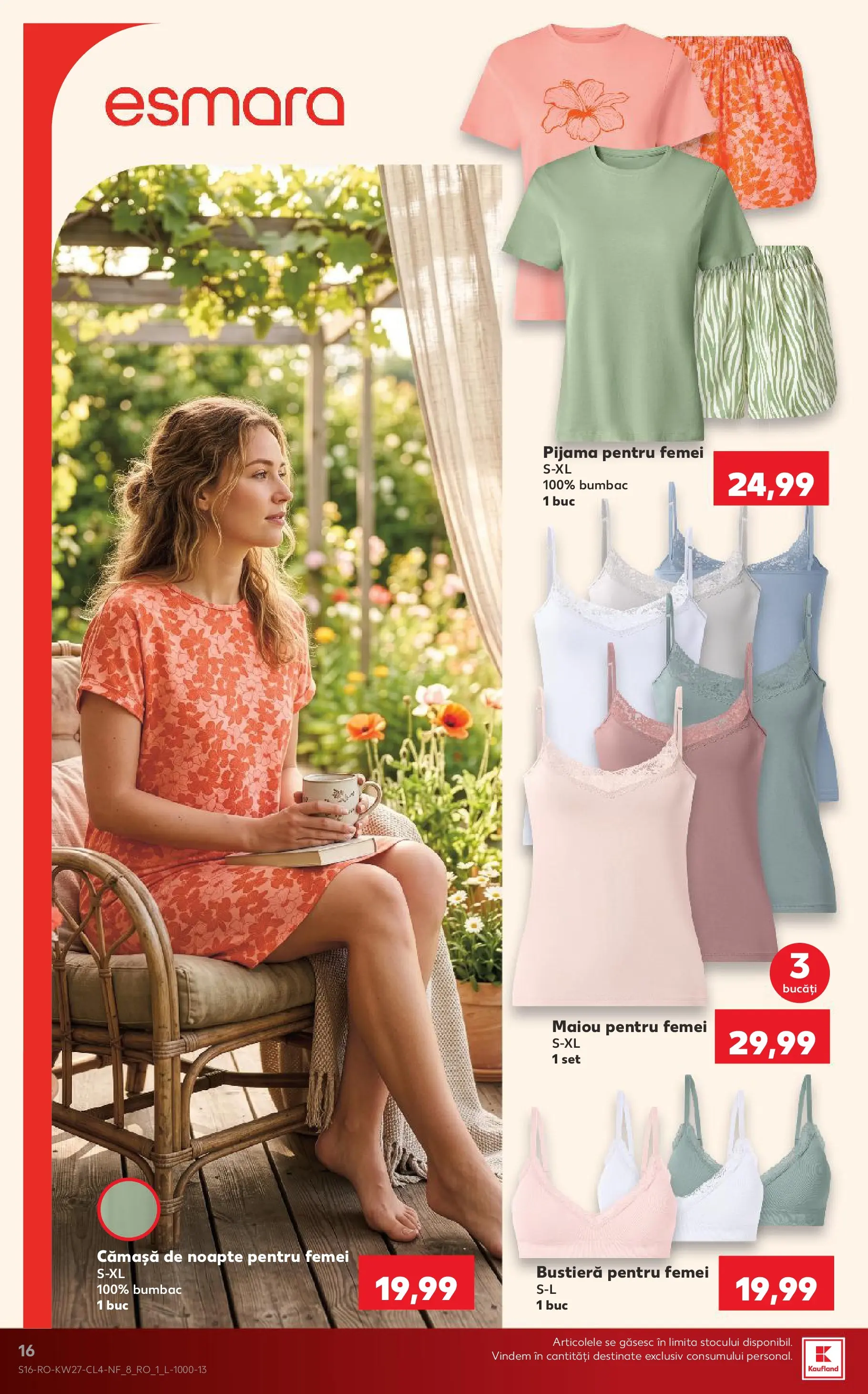 Kaufland Alba Iulia 30.06.2026 - Revista si Oferta | Pagină: 16 | Produse: Bustieră, Maiou