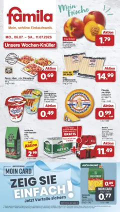 Famila Nordwest Prospekt Oldenburg ab 06.07.2026 gültig
