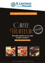 E.Leclerc CARTE TRAITEUR PERMANENTE - au 30.11.2026