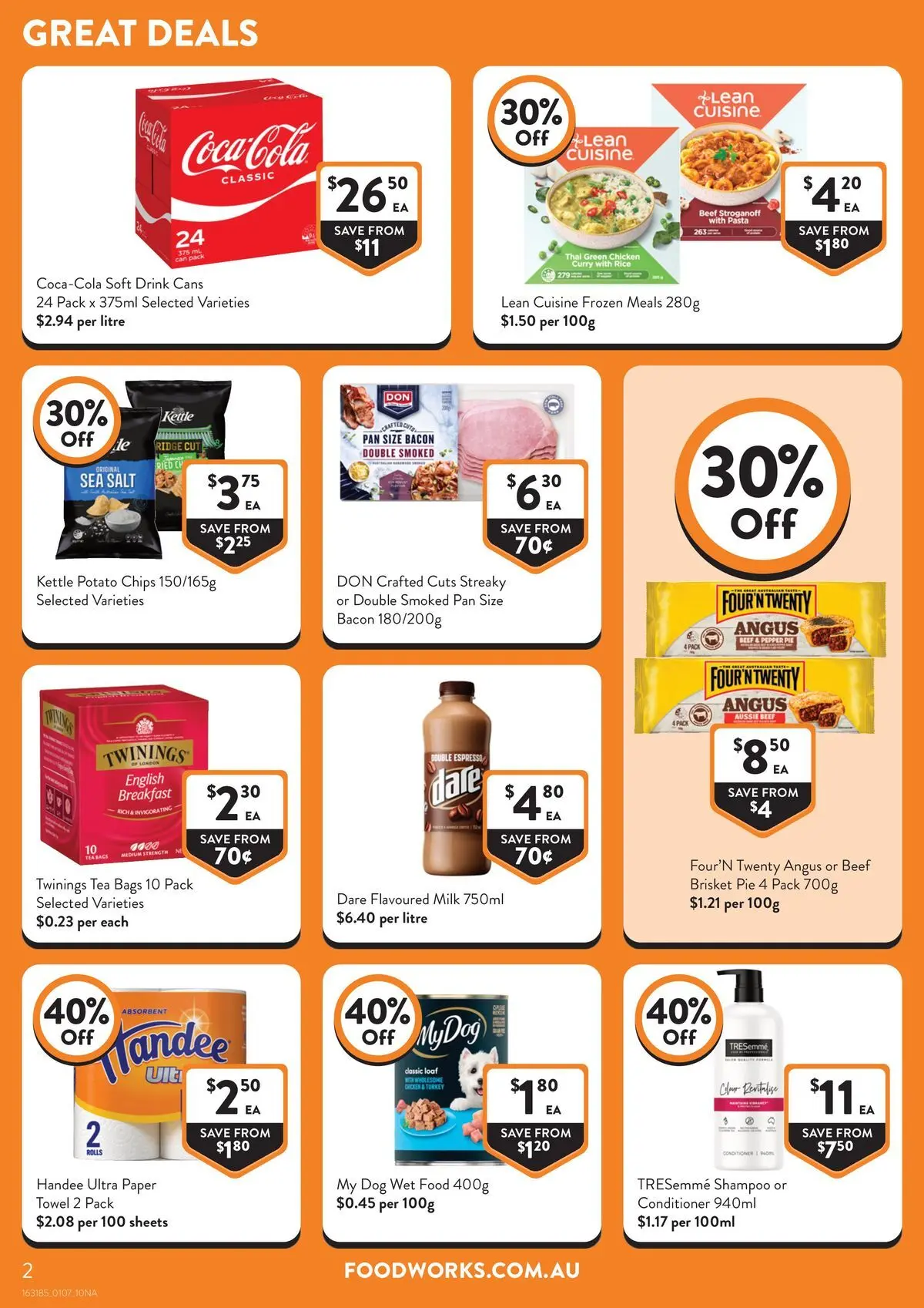 Deals - Local - 30/06/2026 > weekly / monthly specials | Page: 2 | Products: Chicken, Rice, Tea, Turkey