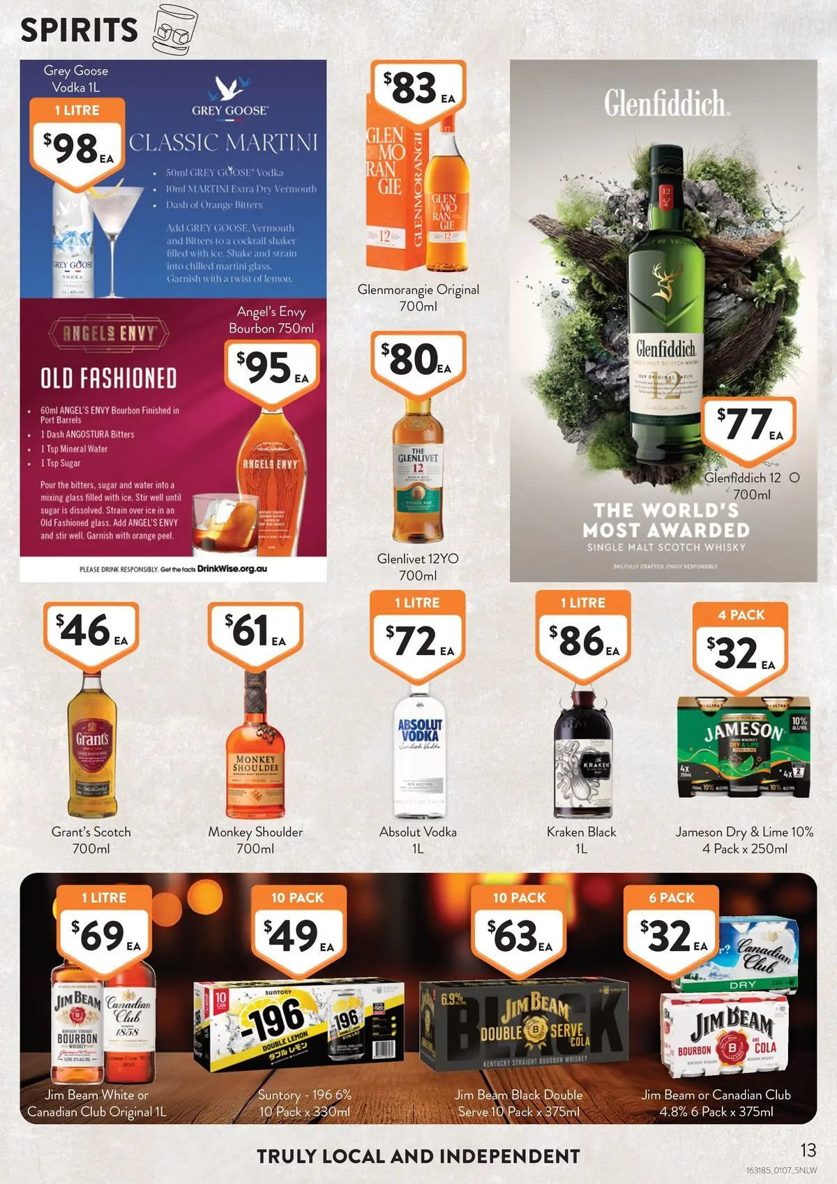 Deals - Local - 30/06/2026 > weekly / monthly specials | Page: 13 | Products: Rake, Bourbon, Sugar, Lemon