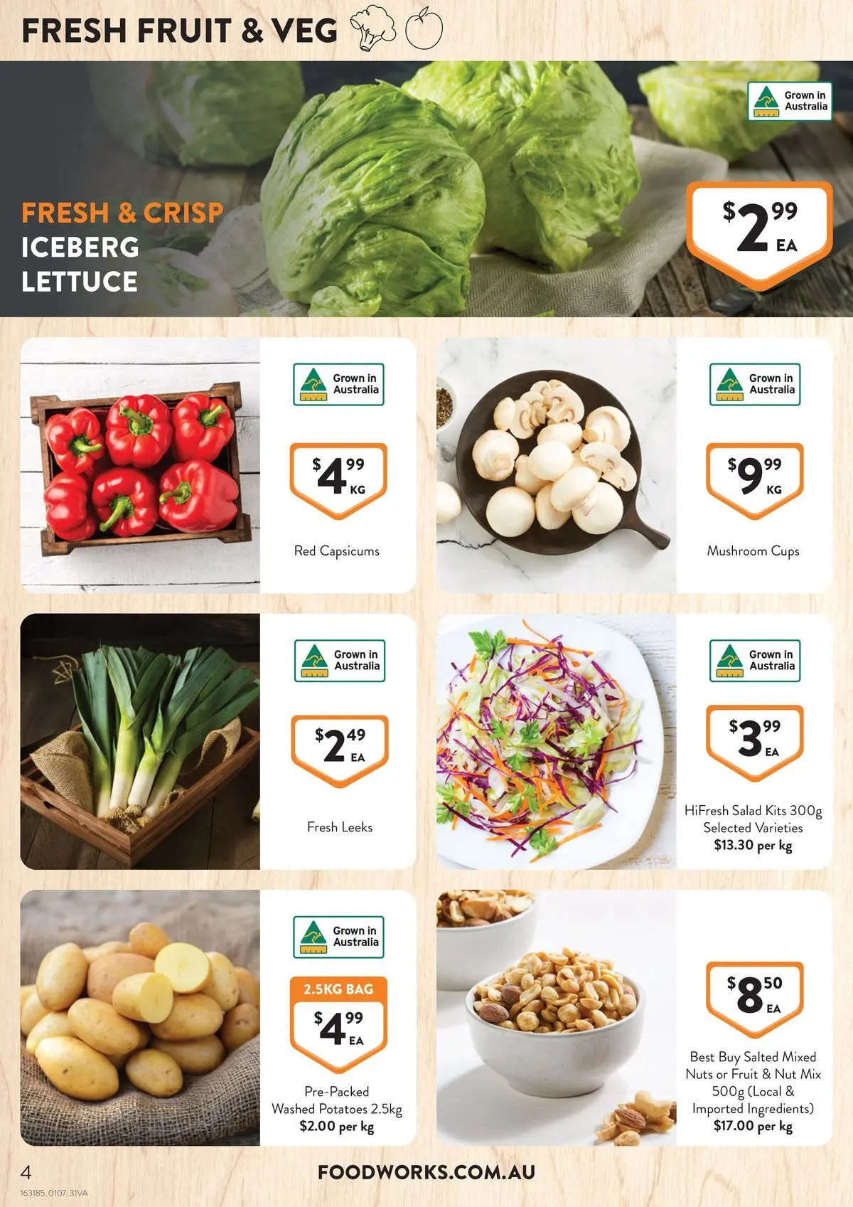 Deals - Supermarket - 30/06/2026 > weekly / monthly specials | Page: 4 | Products: Cups, Kits, Salad, Bag