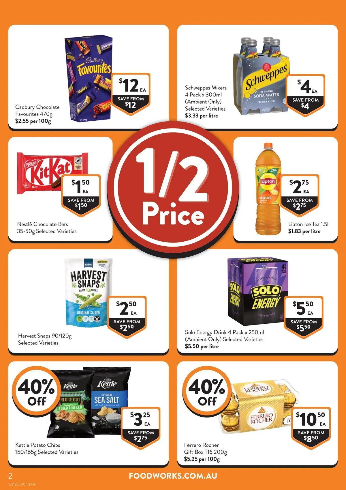 Deals - Supermarket - 30/06/2026 > weekly / monthly specials | Page: 2 | Products: Dairy, Tea, Salt, Peach