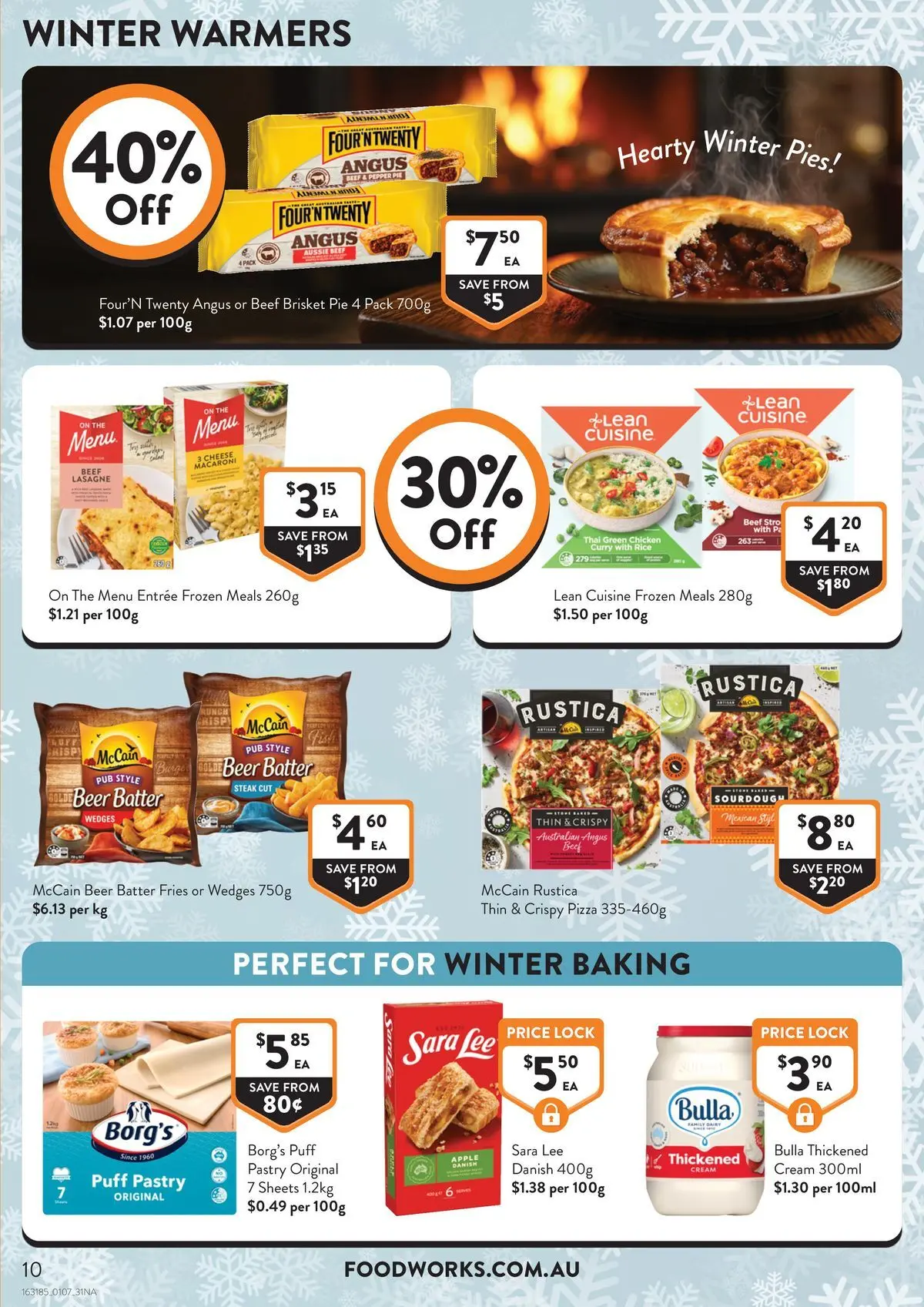 Deals - Supermarket - 30/06/2026 > weekly / monthly specials | Page: 10 | Products: Pizza, Chicken, Pastry, Steak