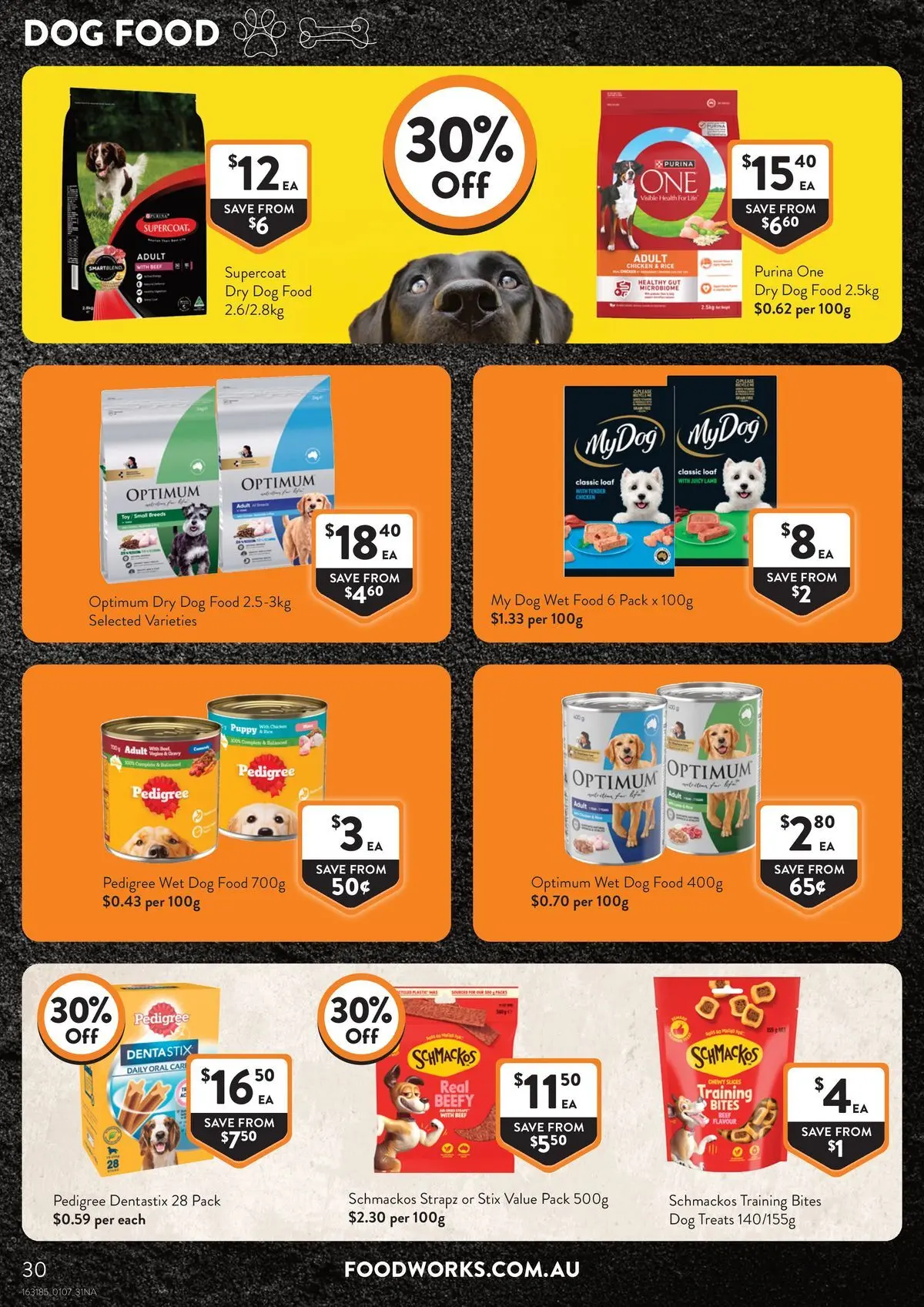 Deals - Supermarket - 30/06/2026 > weekly / monthly specials | Page: 30 | Products: Chicken, Rice, Beef, Dog food