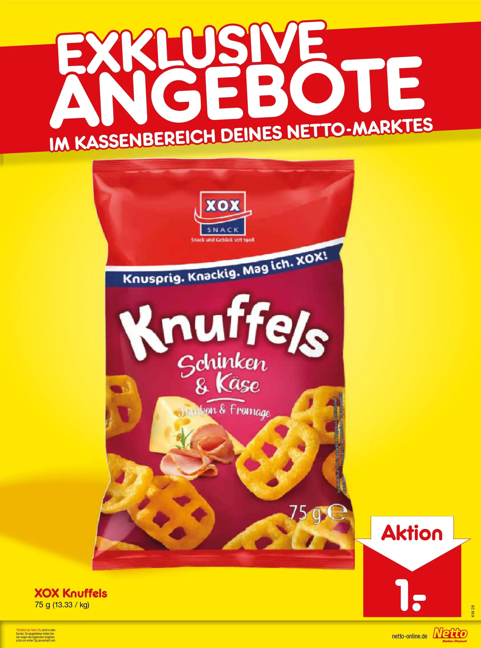 Netto Marken-Discount - Netto: Wochenangebote (ab 05.07.2026) » Angebote | Seite: 17 | Produkte: Käse, Schinken