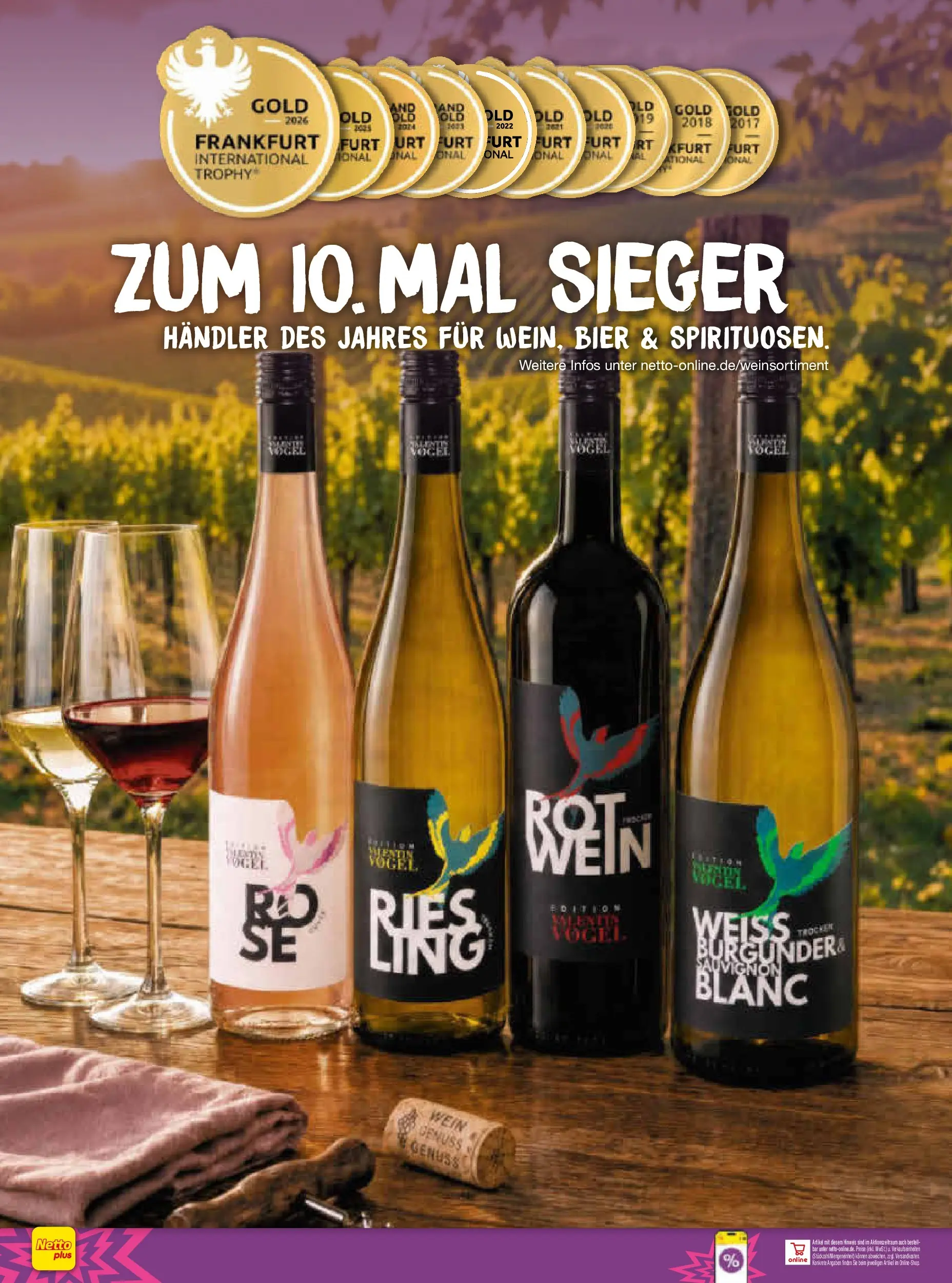 Netto Marken-Discount - Netto: Wochenangebote (ab 05.07.2026) » Angebote | Seite: 22 | Produkte: Bier, Wein