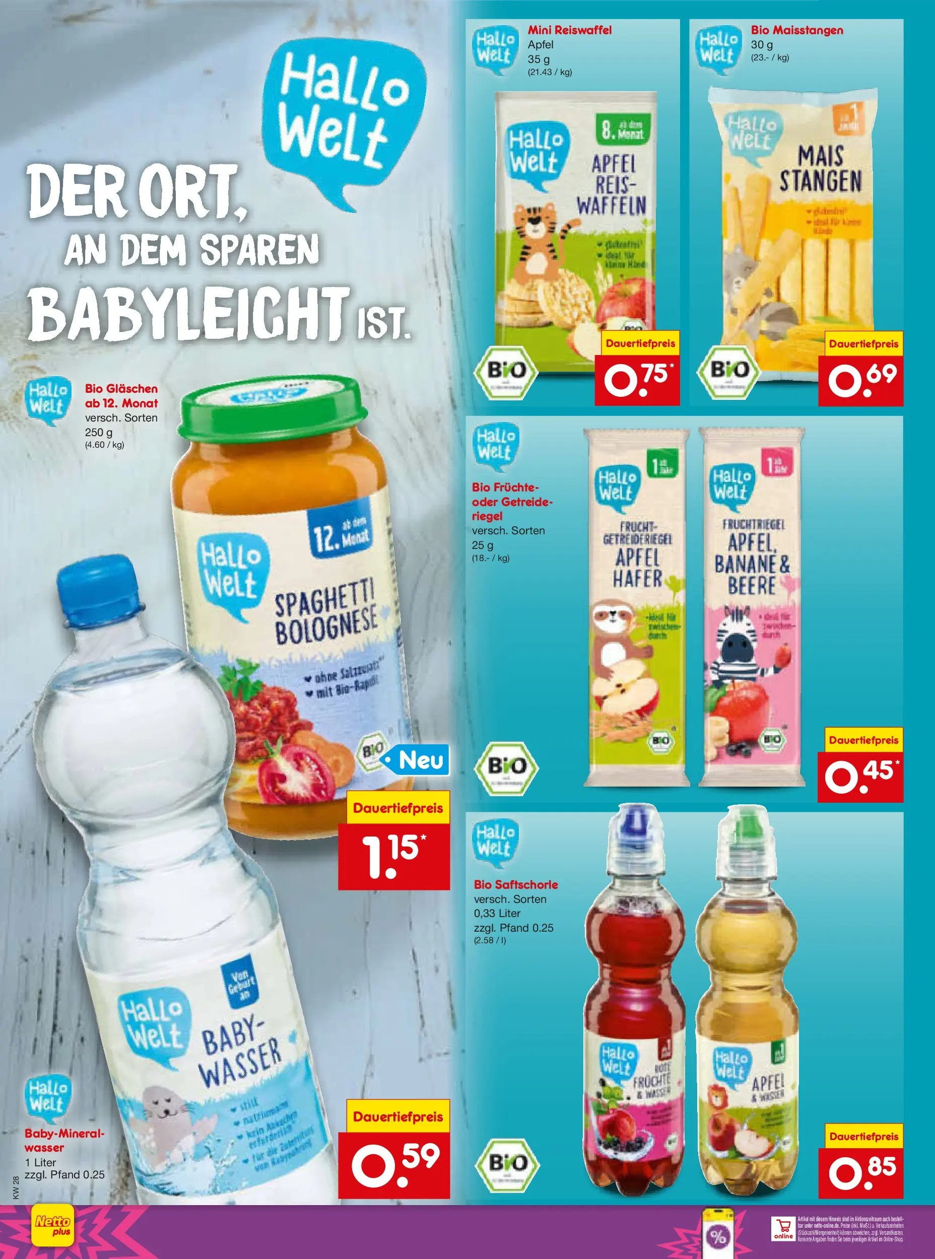 Netto Marken-Discount - Netto: Wochenangebote (ab 05.07.2026) » Angebote | Seite: 32 | Produkte: Äpfel, Waffeln, Reis, Getreide