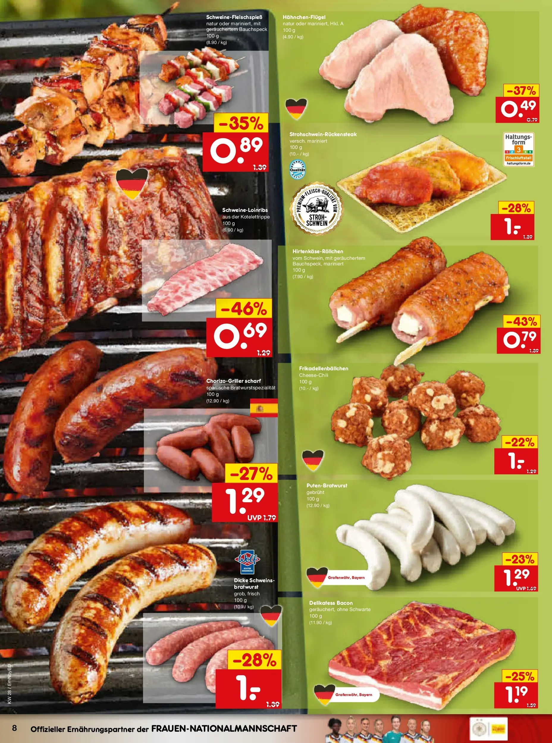 Netto Marken-Discount - Netto: Wochenangebote (ab 05.07.2026) » Angebote | Seite: 12 | Produkte: Bratwurst