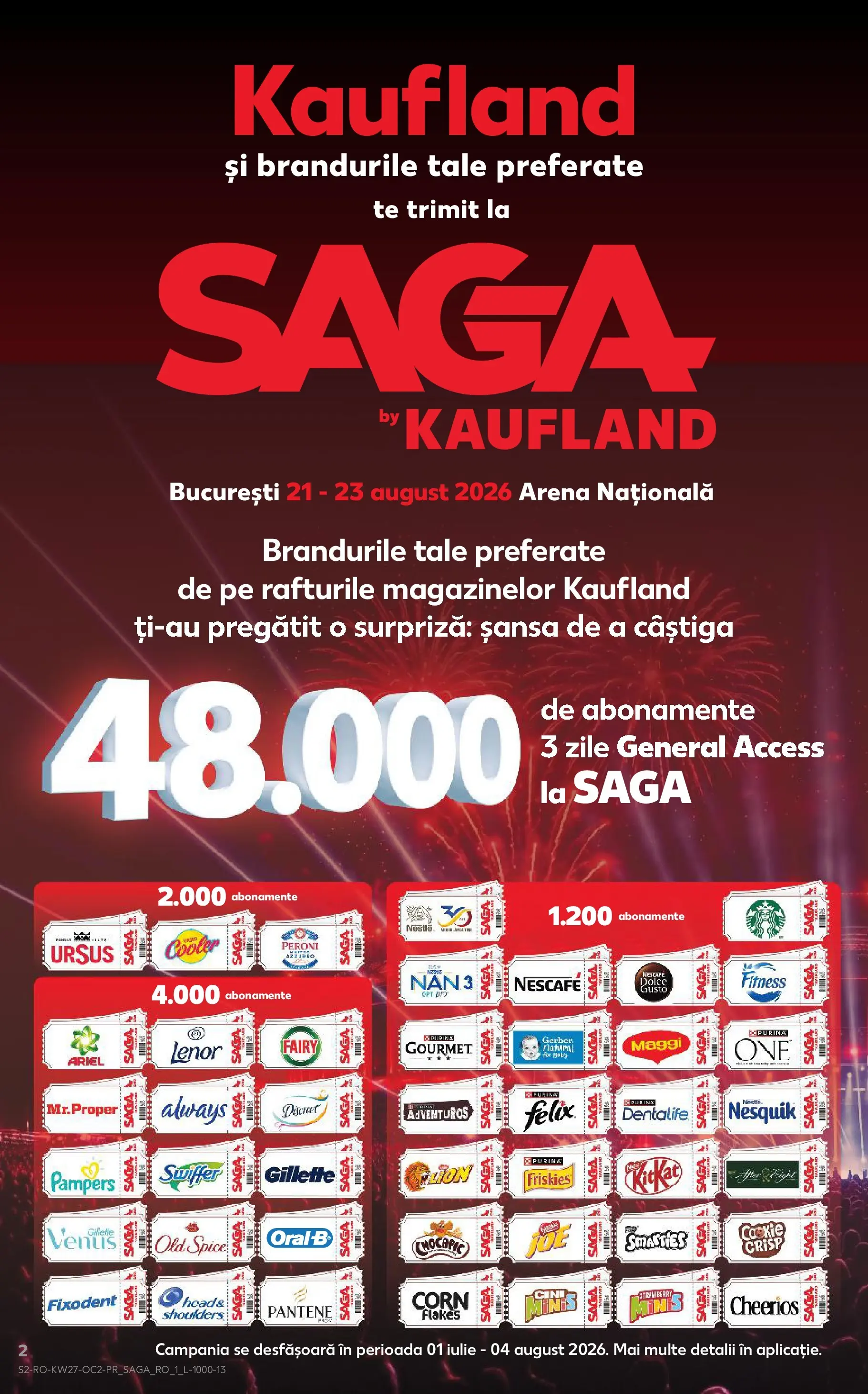 Kaufland Domnesti 01.07.2026 - Revista si Oferta | Pagină: 2 | Produse: Kısırlaştırılmış Kedi Maması