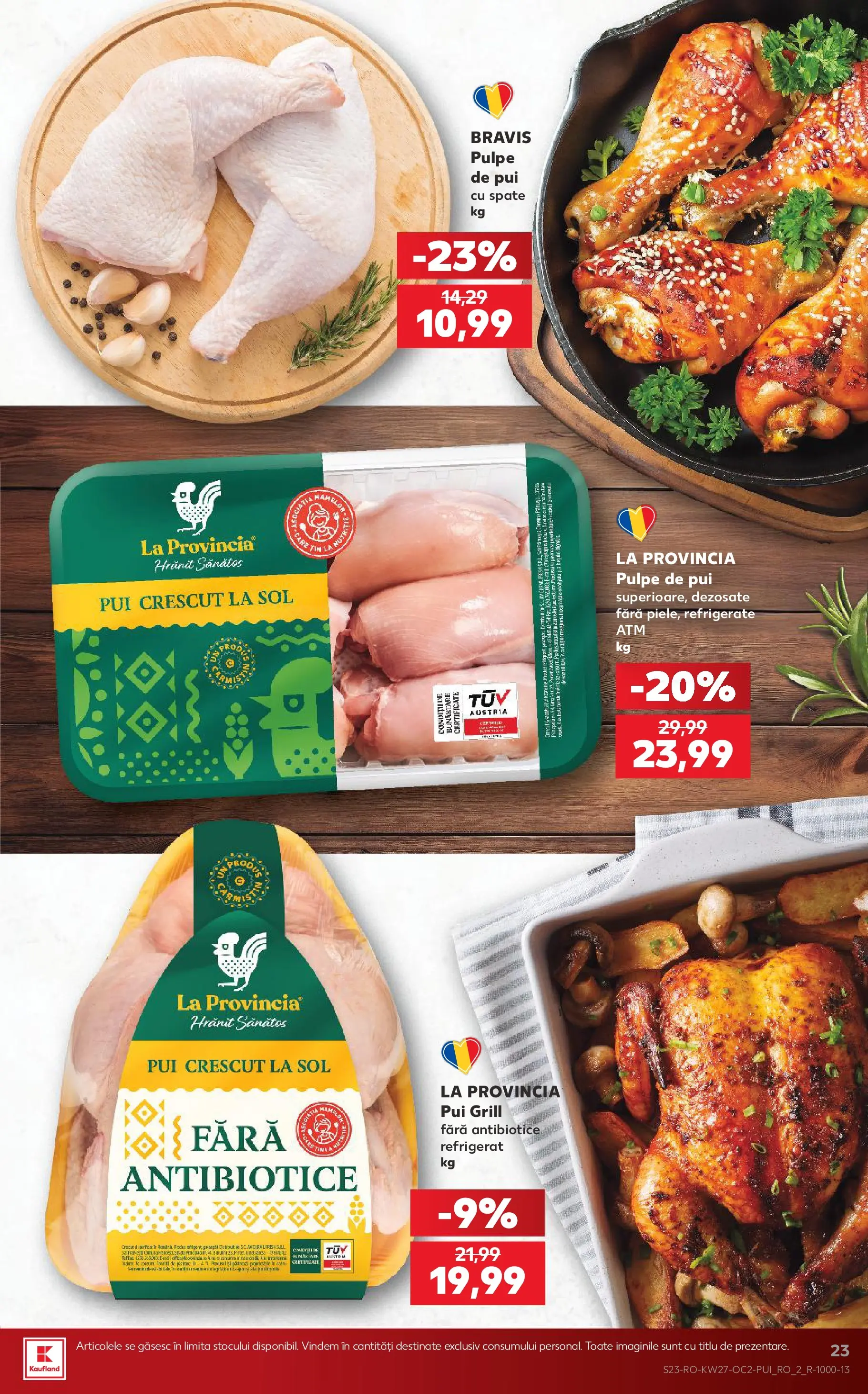 Kaufland Domnesti 01.07.2026 - Revista si Oferta | Pagină: 23 | Produse: Grill, Hacıyatmaz Kedi Oyuncağı