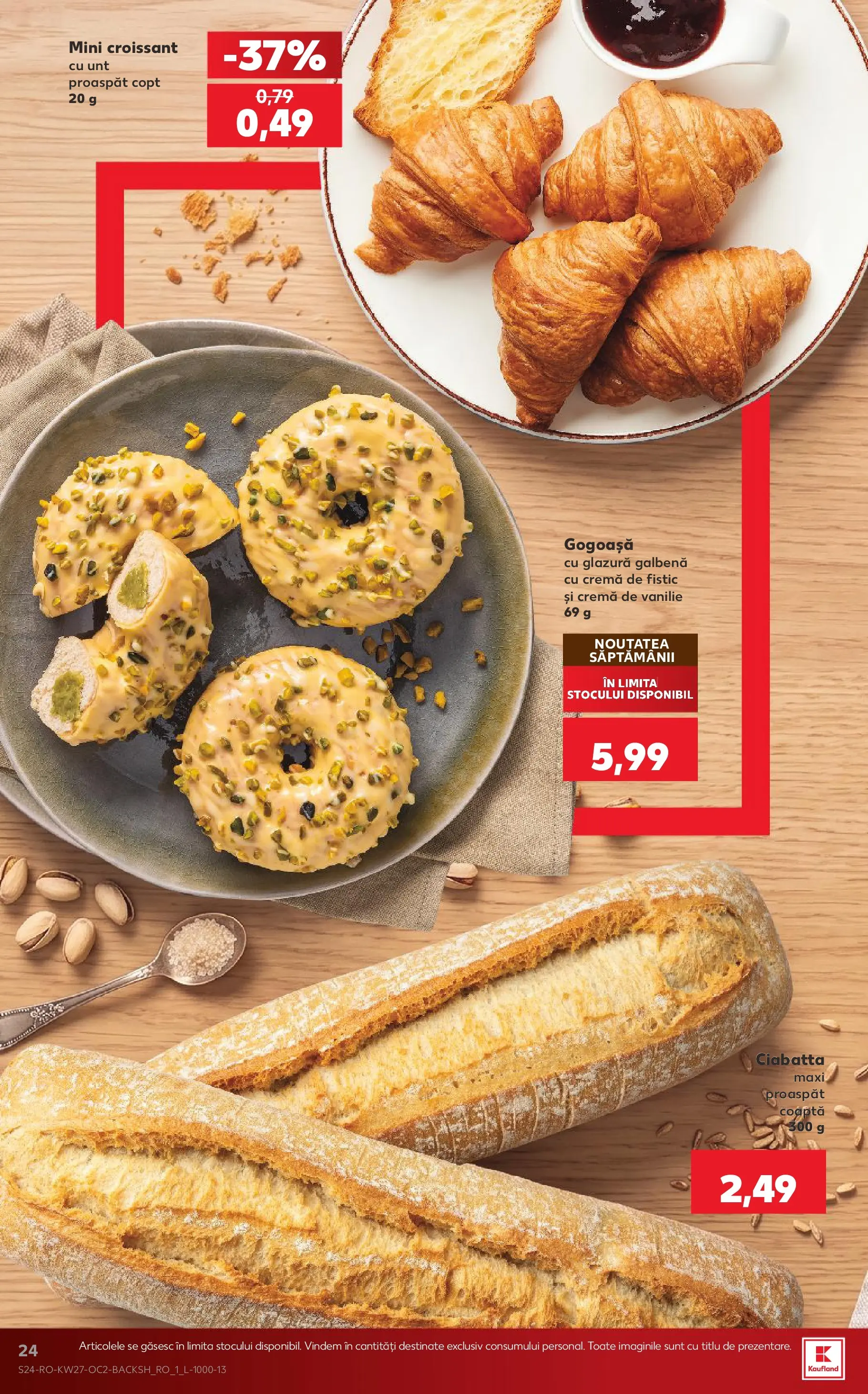 Kaufland Domnesti 01.07.2026 - Revista si Oferta | Pagină: 24 | Produse: Divan, Unt, Cremă, Fistic