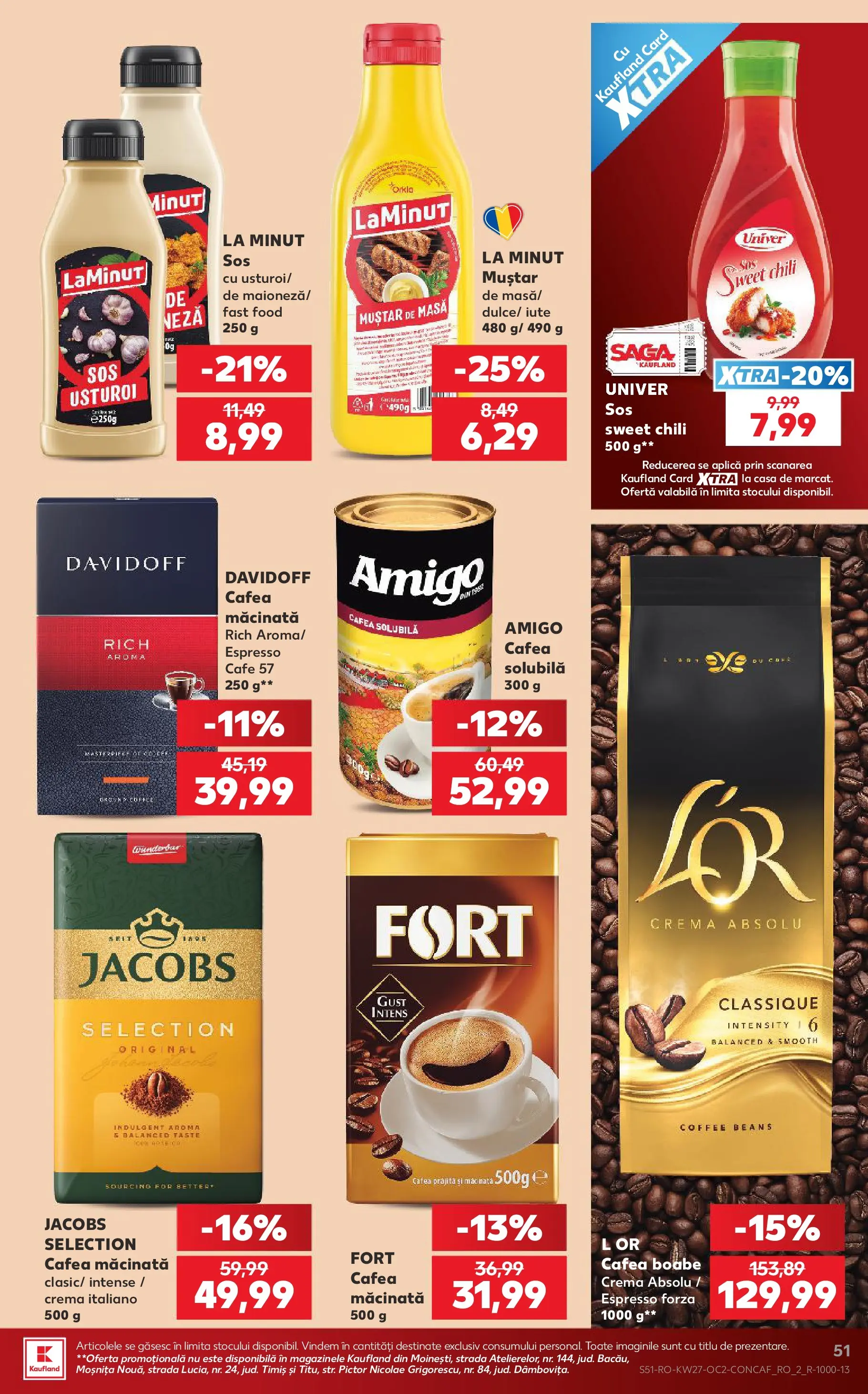 Kaufland Domnesti 01.07.2026 - Revista si Oferta | Pagină: 51 | Produse: Köpek çiti, Cremă, Muștar, Usturoi