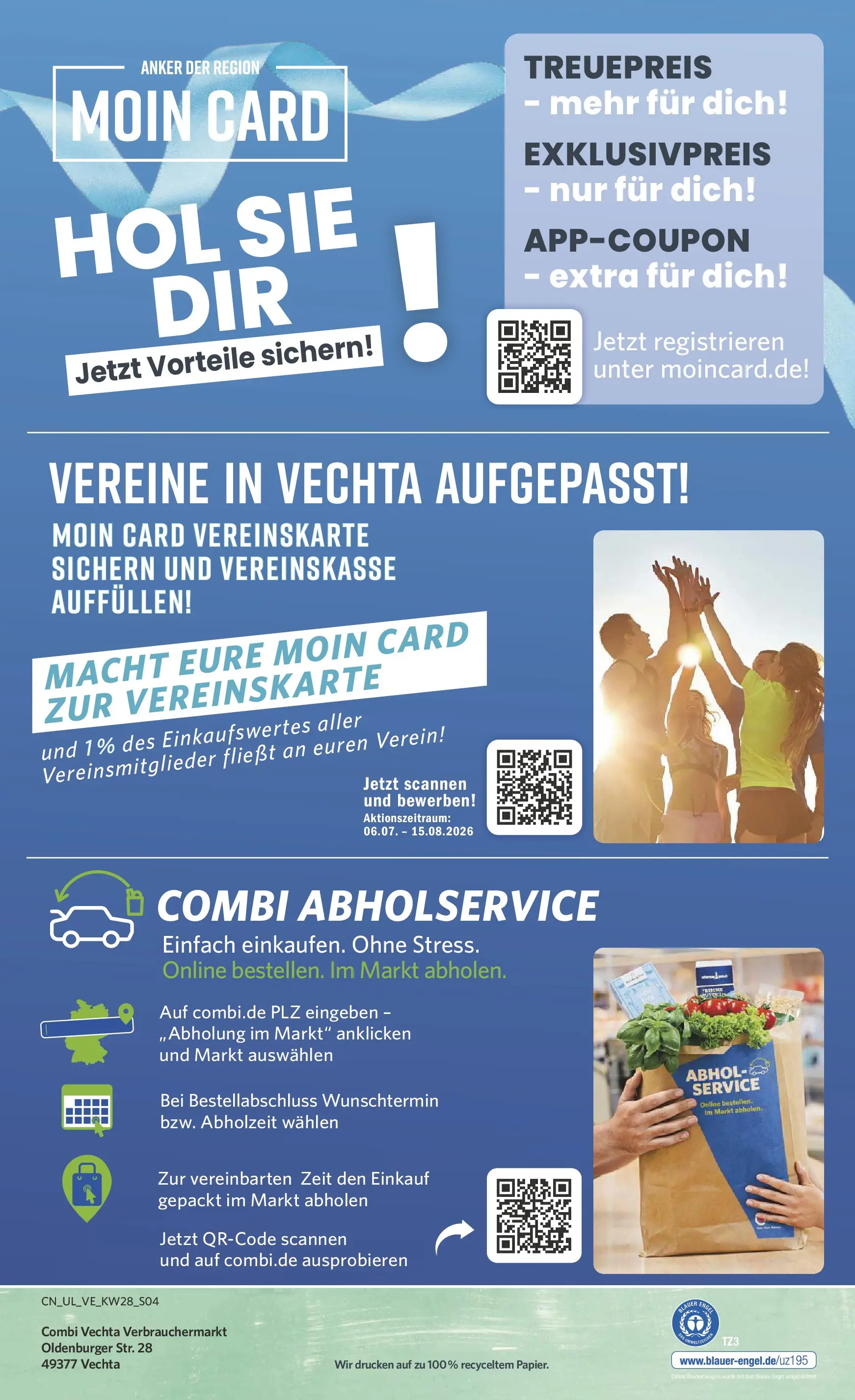 Combi Prospekt Vechta (ab 06.07.2026) zum Blättern | Seite: 4