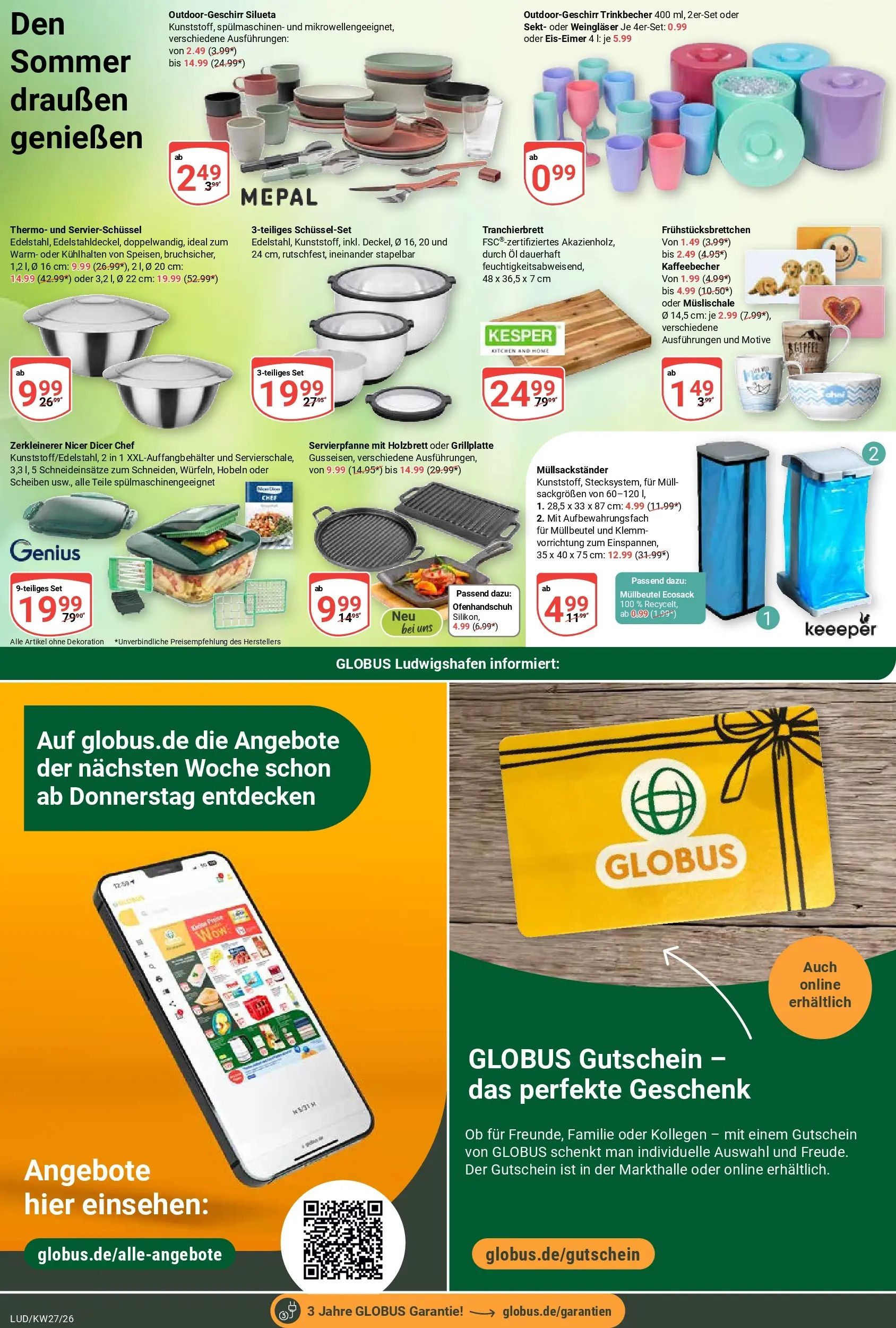 Globus Prospekt Ludwigshafen-Oggersheim (ab 29.06.2026) » Angebote online | Seite: 26 | Produkte: Öl, Sekt