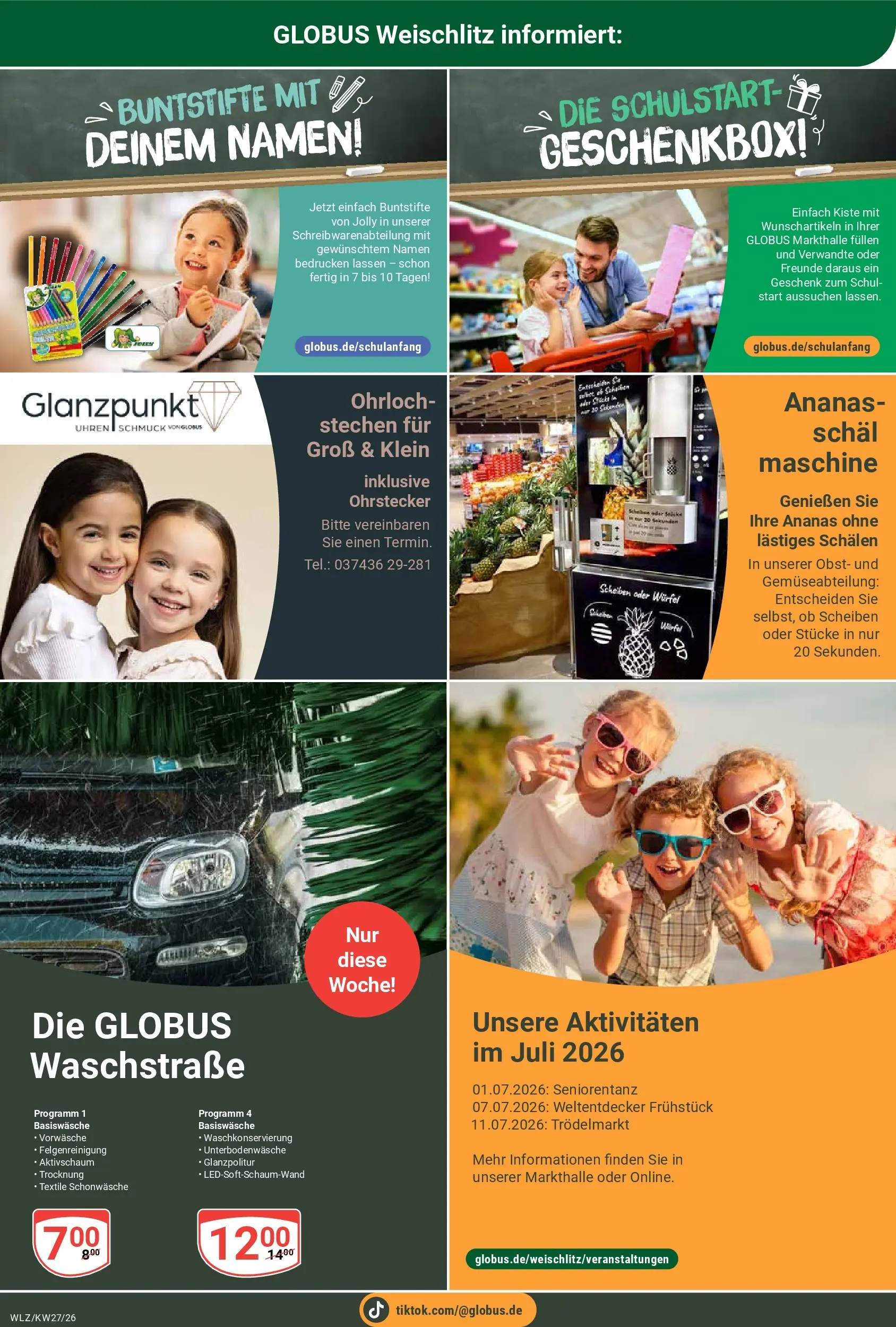 Globus Prospekt Weischlitz (ab 29.06.2026) » Angebote online | Seite: 33 | Produkte: Ananas, Obst, Schal