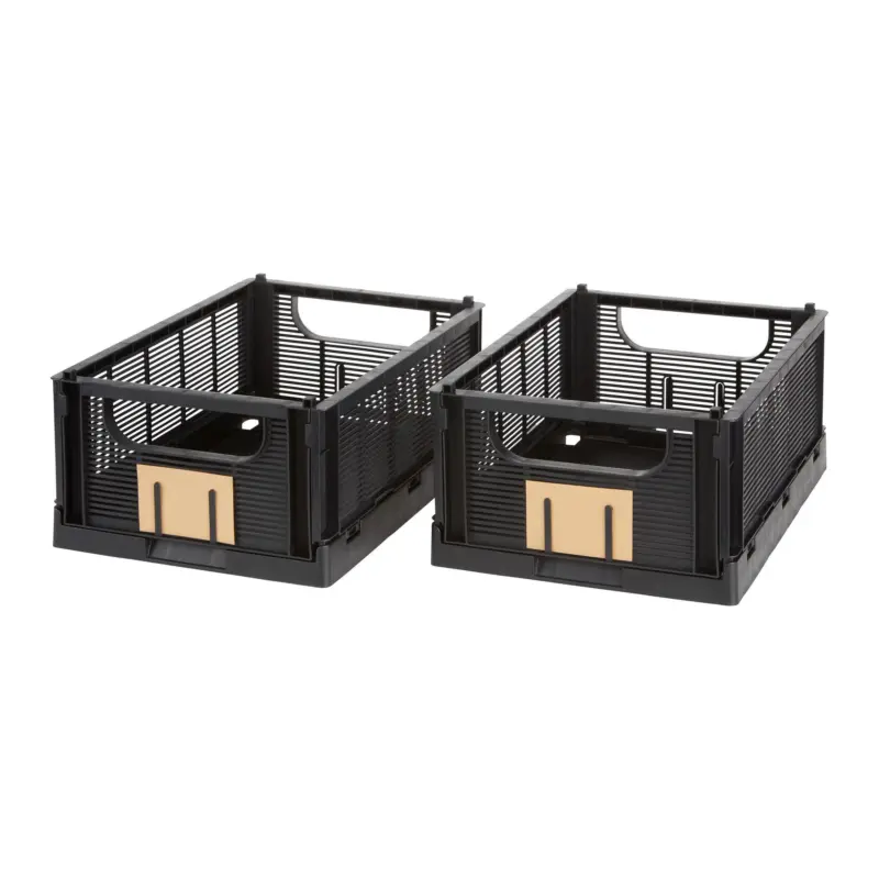 Klappbox Knut M Schwarz, 2er Set