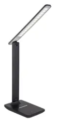 LED-Tischleuchte 58400S in Opal/Schwarz max. 5 Watt LED