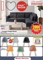 Maxi Bazar Catalogue mobilier Maxi Bazar - au 02.08.2026