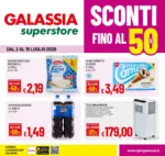 Galassia Sconti fino al 50% - al 15.07.2026