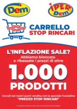 Dem Carrello stop rincari - al 30.09.2026